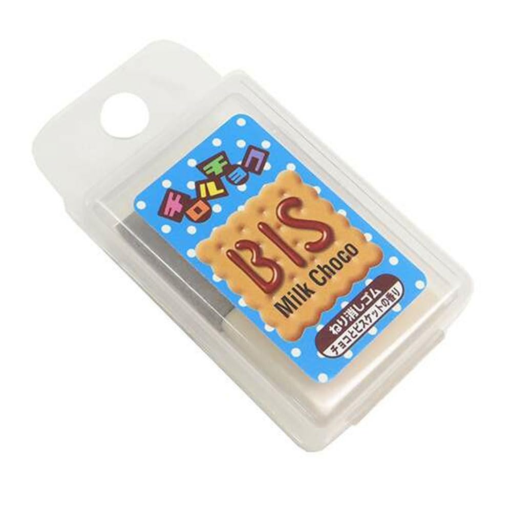 【送料無料】チロルチョコ[消しゴム]香り付き ねり消しゴムおやつキャラクター 色：ホワイト