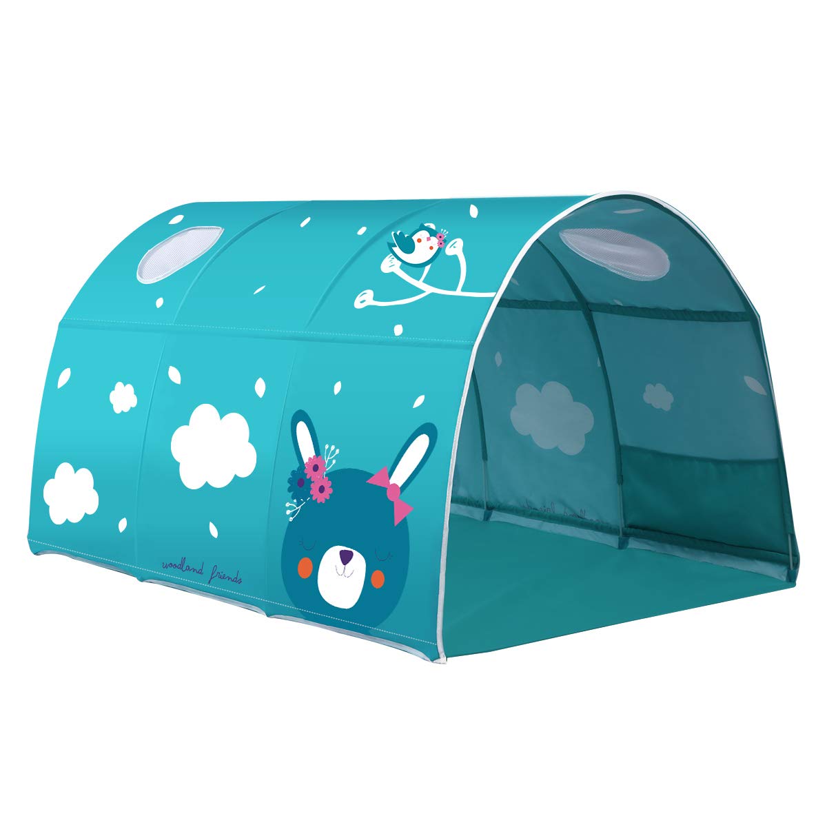 【送料無料】【selling-sports】子供ベッドテントベッドキャノピードリームキッズ遊びテント劇場プライ..