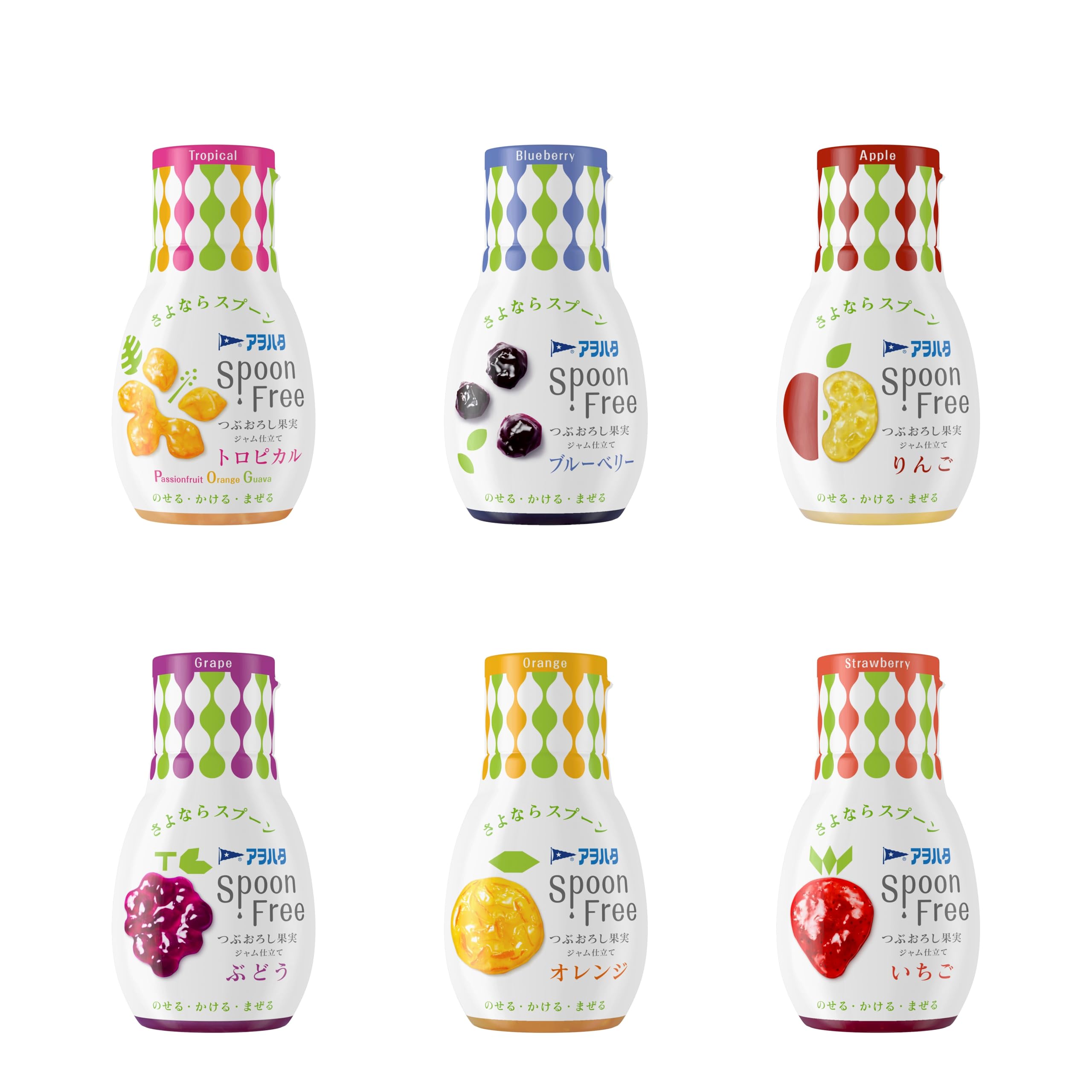 【送料無料】アヲハタ Spoon Free サイズ：6個 (x 1)