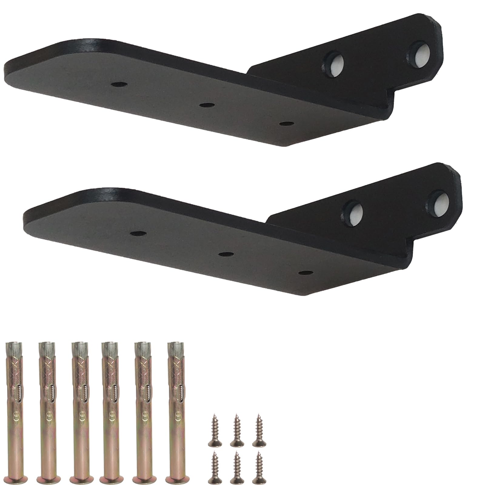 【送料無料】隠し棚受け金具 冷間圧延鋼 最大耐荷重は2個で200kgです l字金具 棚 金具 l型ブラケット ..