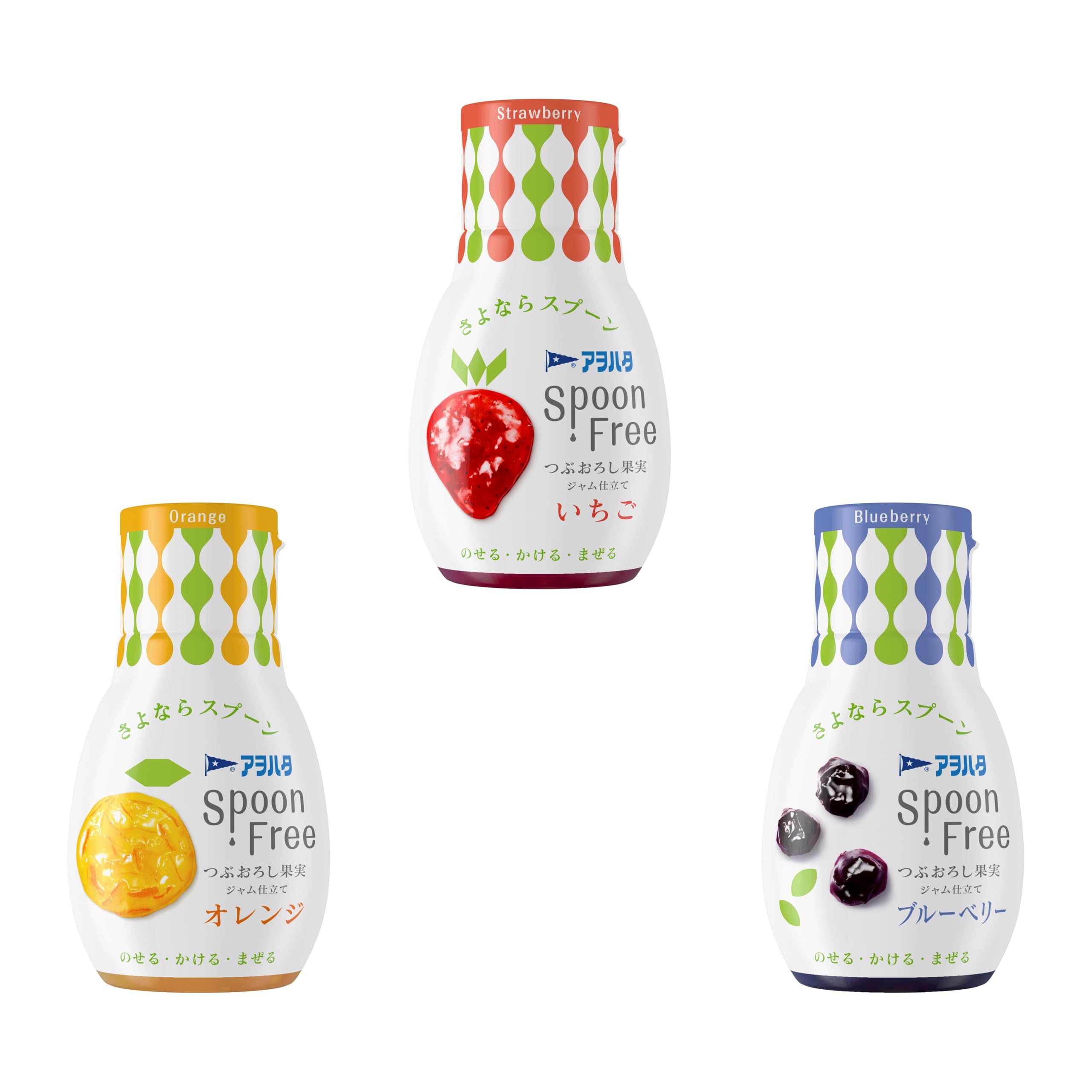 【送料無料】アヲハタ Spoon Free 色：白色、サイズ：3個 (x 1)