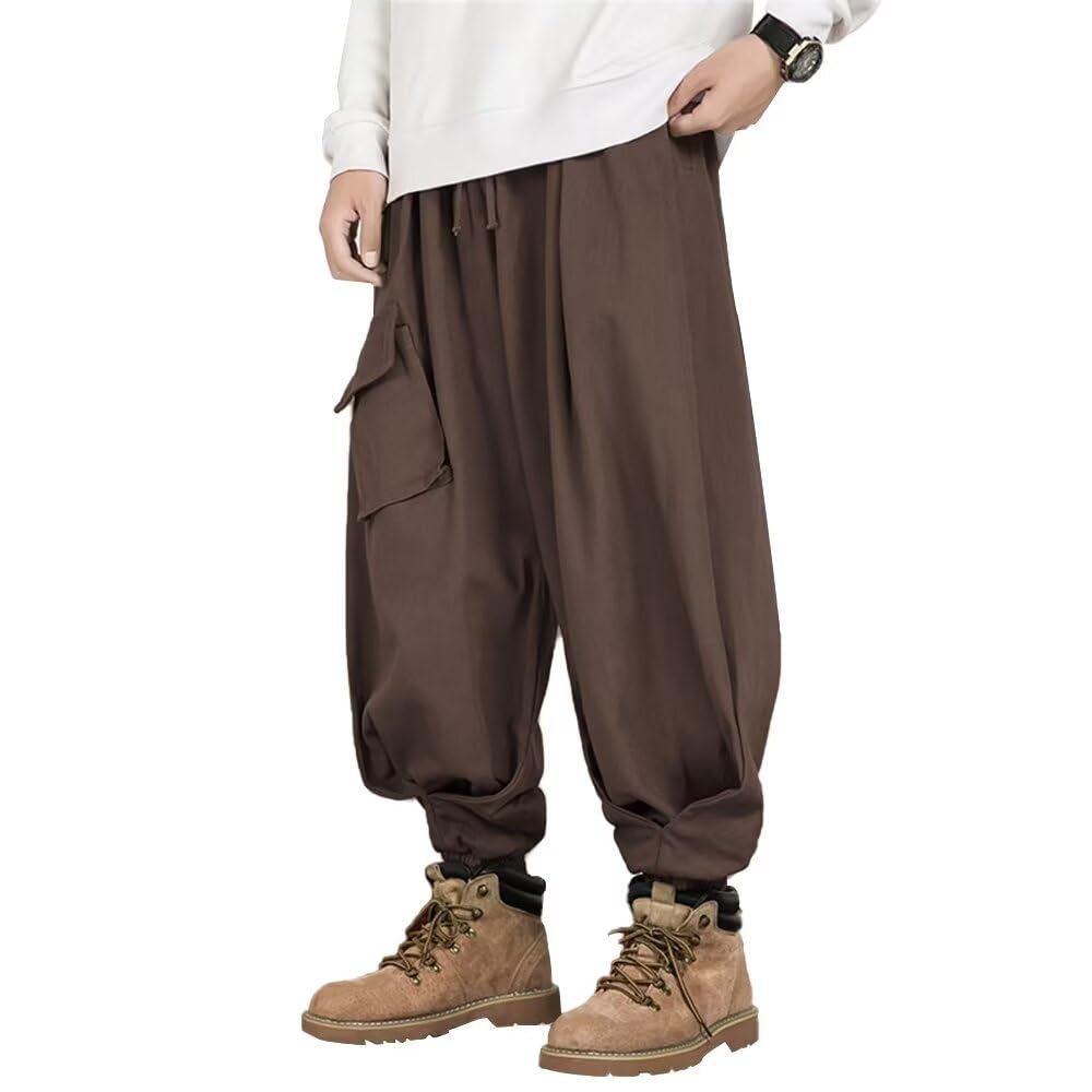 【送料無料】[KOGARASI] サルエルパンツ メンズ ワイドパンツ 春服 夏服 秋服 冬服 スウェット ロング..