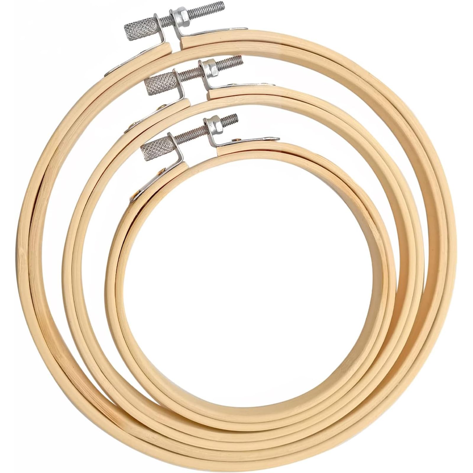 【送料無料】サムコス 刺繍枠 刺繍糸 刺繍針 刺繍用布 完全セット 色：3個入