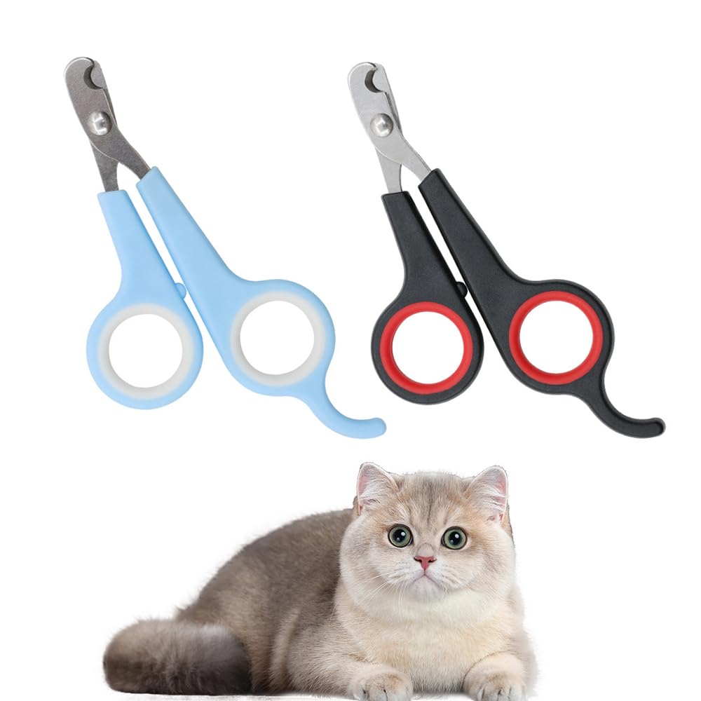 【送料無料】小動物用軽量ミニ爪切り - 猫や犬 うさぎ インコ オウムに最適なペットケアアクセサリー ..
