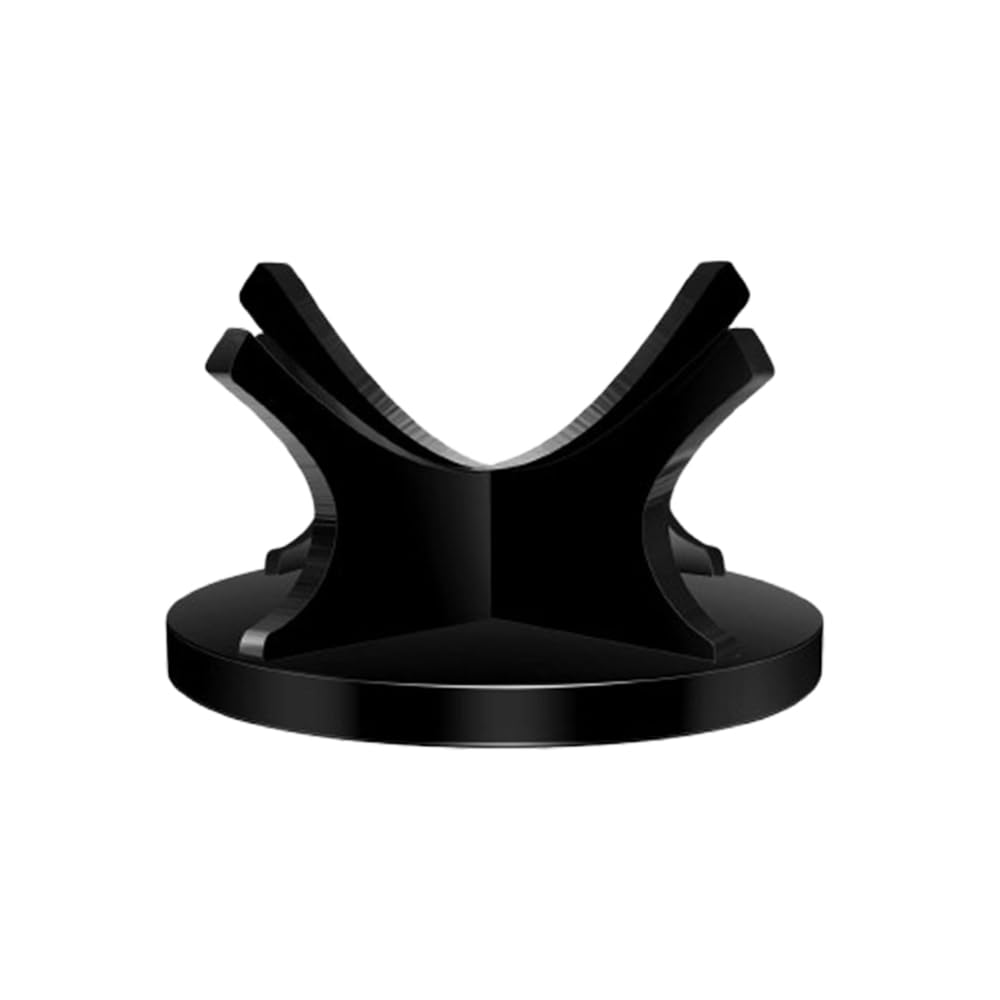 【送料無料】記念ボールとミニバットのディスプレイ台 - バスケットボール ラグビー バレーボール兼用 クリアスタンドホルダー ギフトにも最適 色:ブラック