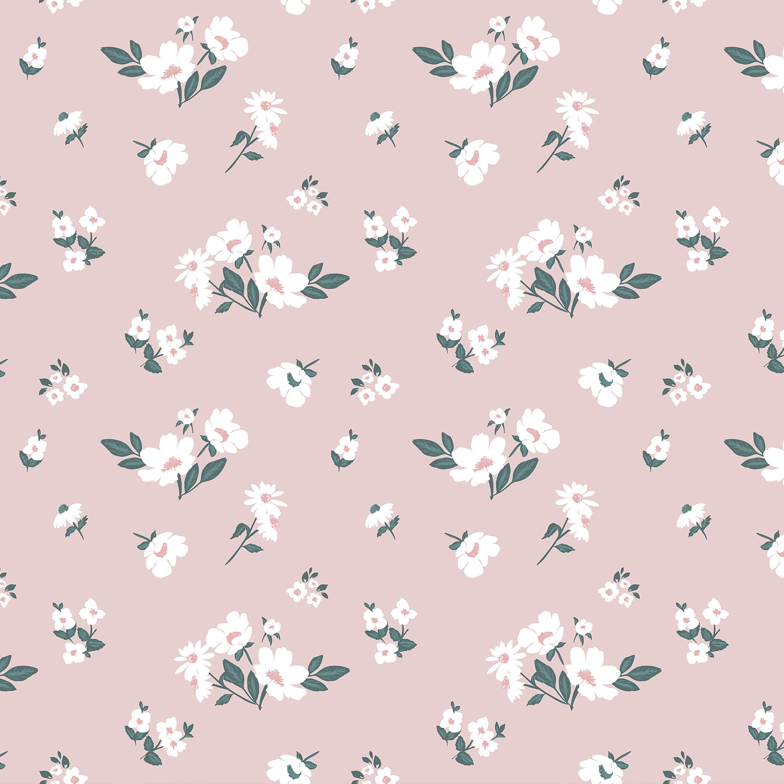 【送料無料】VaryFloral リメイクシート 壁紙 インテリアシート ウォールステッカー 61cmx3m 菊 デイジー ピンク 剥がせる壁紙 リフォーム 補修 模様替え 雰囲気 かわいい おしゃれ 家具DIY クローゼット 戸棚 クロス カッティン 色：ピンク、サイズ：幅61 cm x 長さ3 m