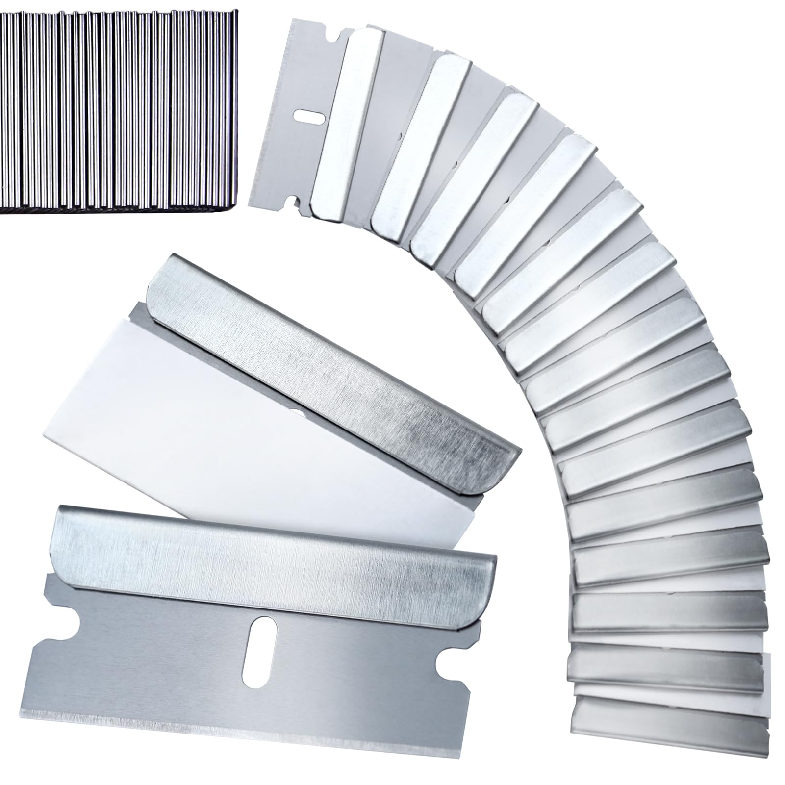 【送料無料】GOLD DEER 100枚入り スクレーパー 替刃 スクレーパー金属片面刃 スクレーパーブレード 工..