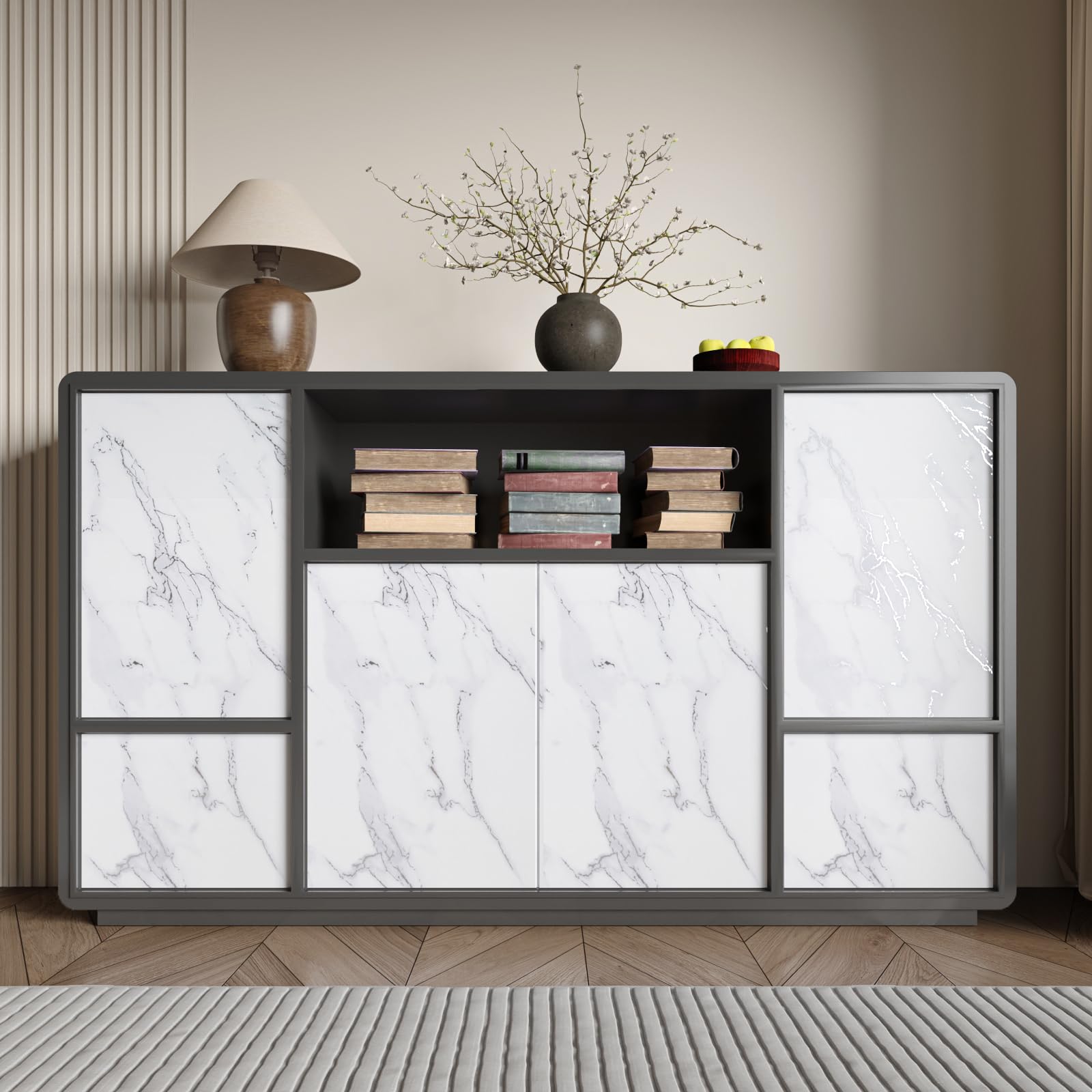 【送料無料】VaryPaper 壁紙 ウォールステッカー リメイクシート ビニールシート 大理石シート 大理石..