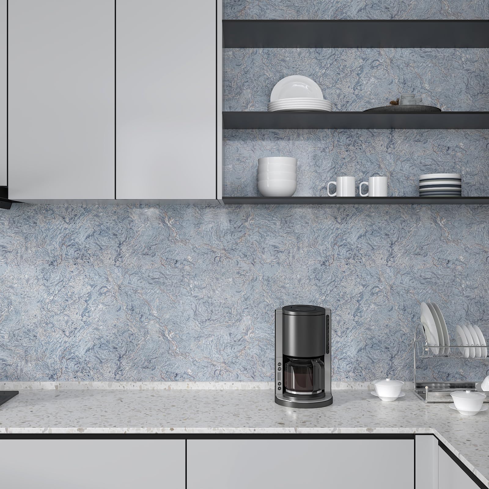 ̵CHIHUT åƥ󥰥 ɻ ᥤ ɻ楷  45cmx600cm ֥롼 Žä Ǵ奷 ɿ/ɻ ̲  ޡ֥Ĵ ƥꥢ å ȥ   Ťȶб֥롼45 cm x Ĺ6 m