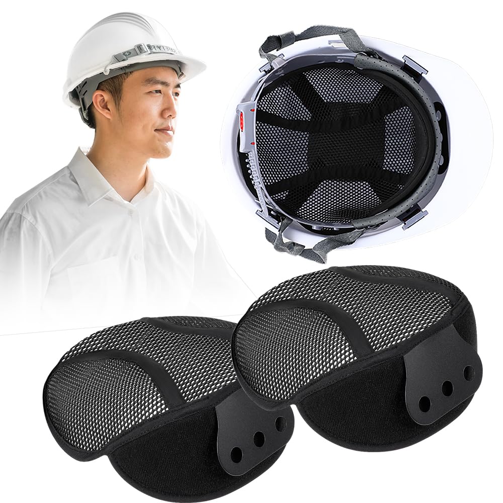 【送料無料】【建築士監修・吸汗サイズアップ】ヘルメット インナー キャップ汗取りパッド 帽子 汗止め 頭汗対策 ヘルメット メッシュ インナー サイズ：標準