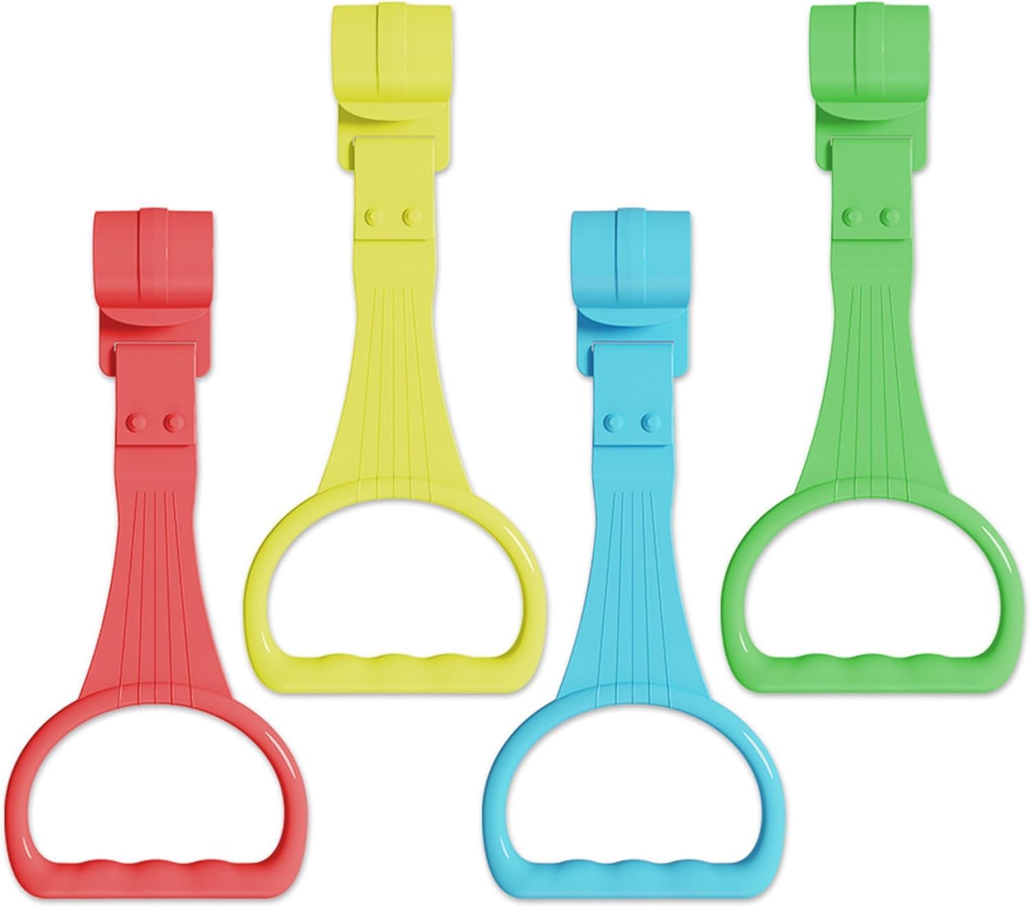 【送料無料】4pcsベビーベッドつり革赤ちゃん学立ち上がり手つり輪子供ゲームフェンス補助手つり輪スト..