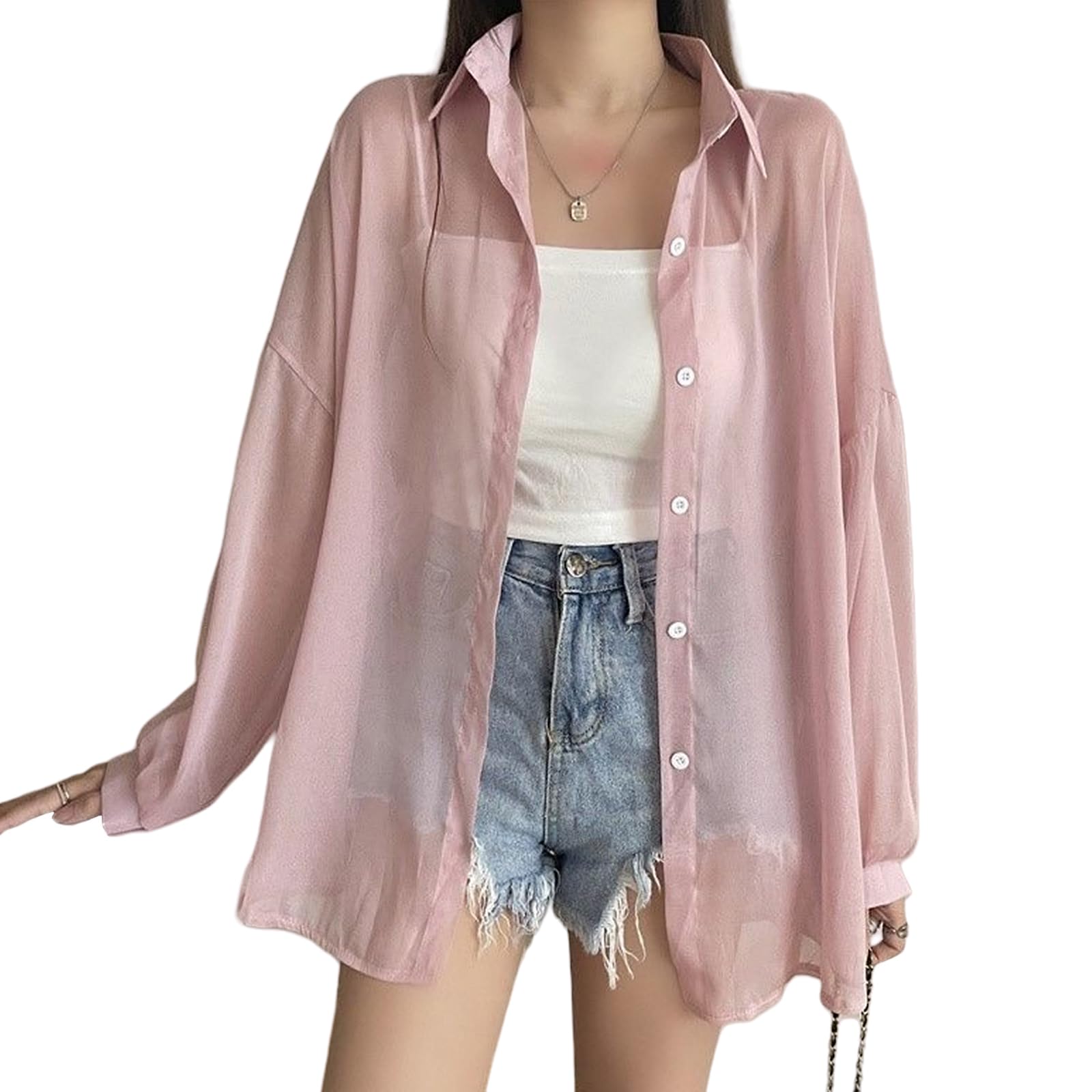 【送料無料】[TeMibery Lyric] カーディガン レディース UVカット ゆったり オーバーサイズ 前開き 大..