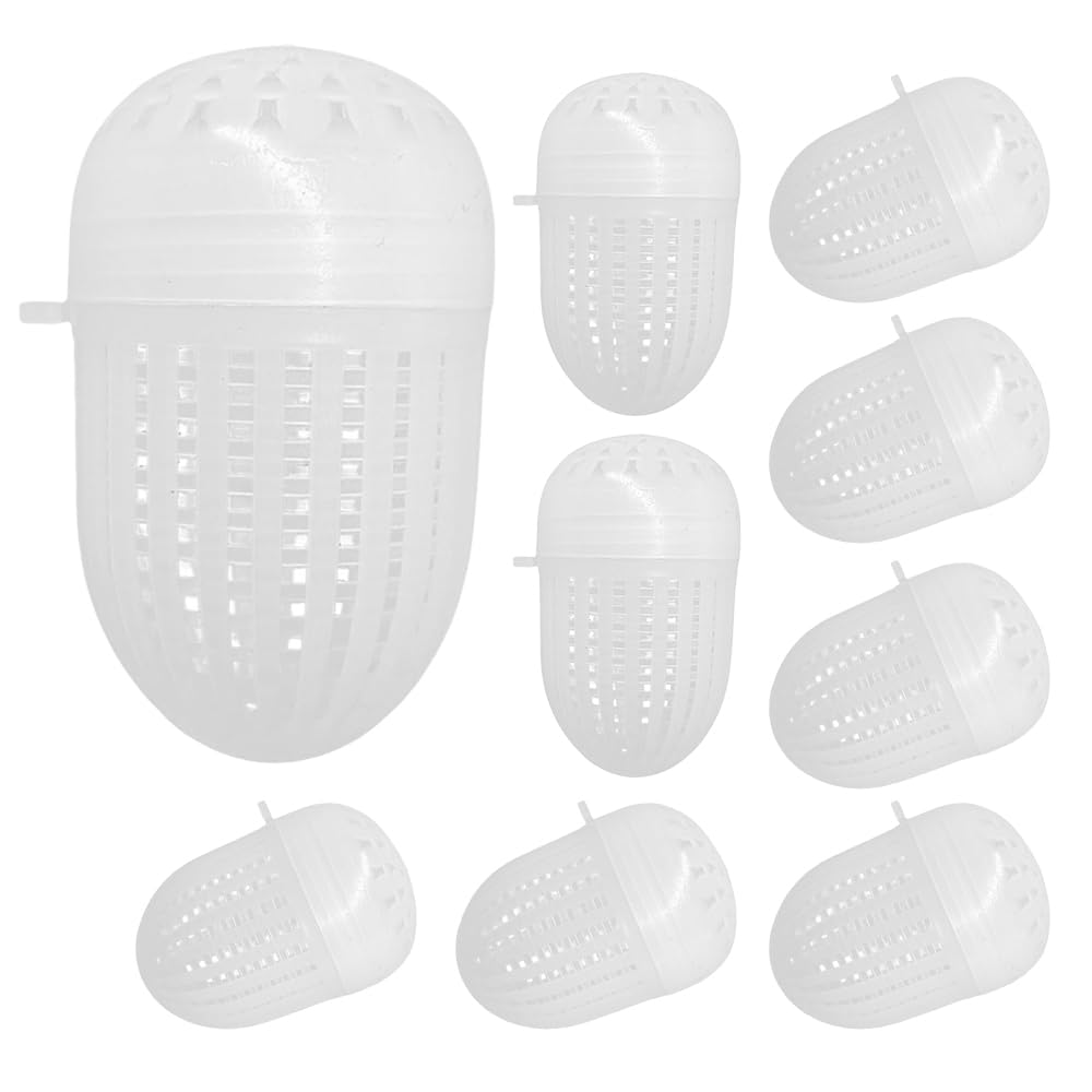 【送料無料】10pcs釣り餌ボール 魚餌ボール 餌ボール 自動釣りケージ 餌ボール 夜釣り 仕掛け 魚ケージ..