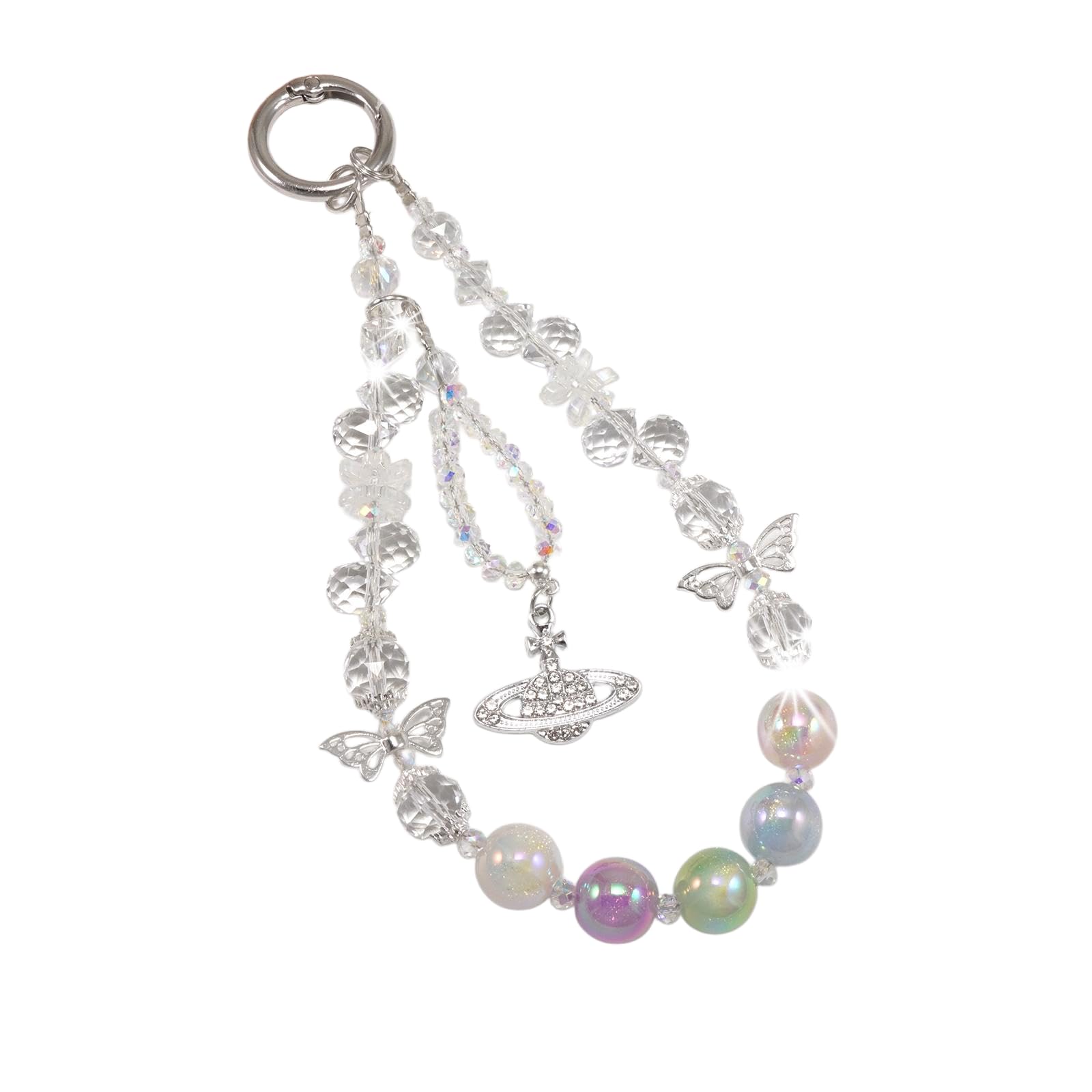 【送料無料】[CSILOVEE] スマホストラップ 手首 ハンドストラップ 携帯ストラップ 輝くラインストーン ..