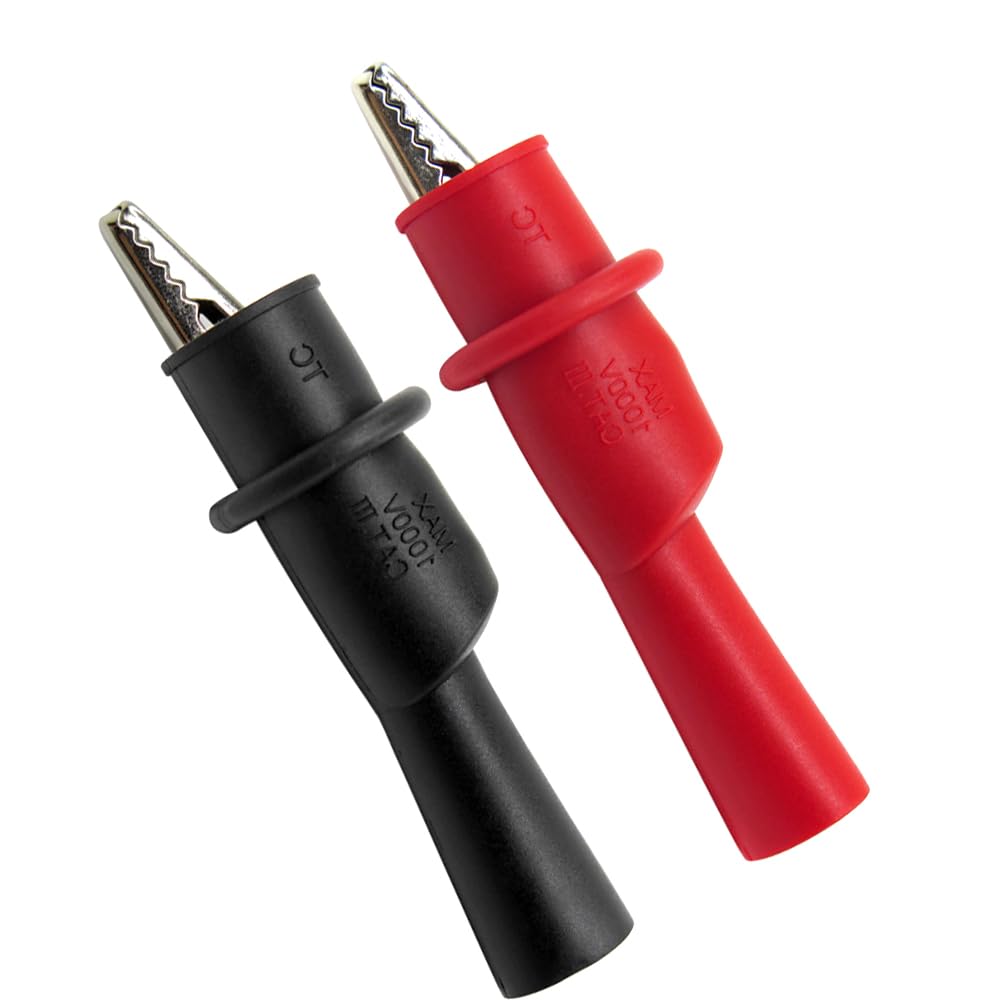 【送料無料】直接プラグインテストワニ口クリップマルチメーターペンクリップワニ口クリップ静電容量テ..