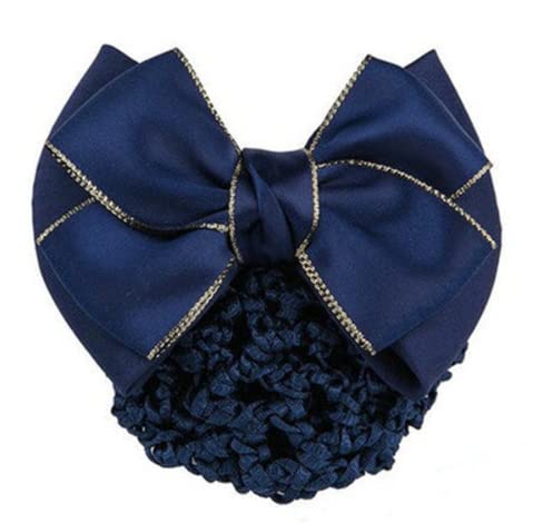 【送料無料】[カロカック]バレッタ シニヨン シニヨンネット タイトリボン リボン お団子 おだんご ネ..