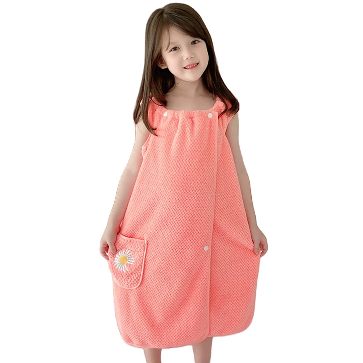 【送料無料】着るバスタオル ラップタオル バスローブ プールタオル 巻きタオル 着るタオル 女の子 子..