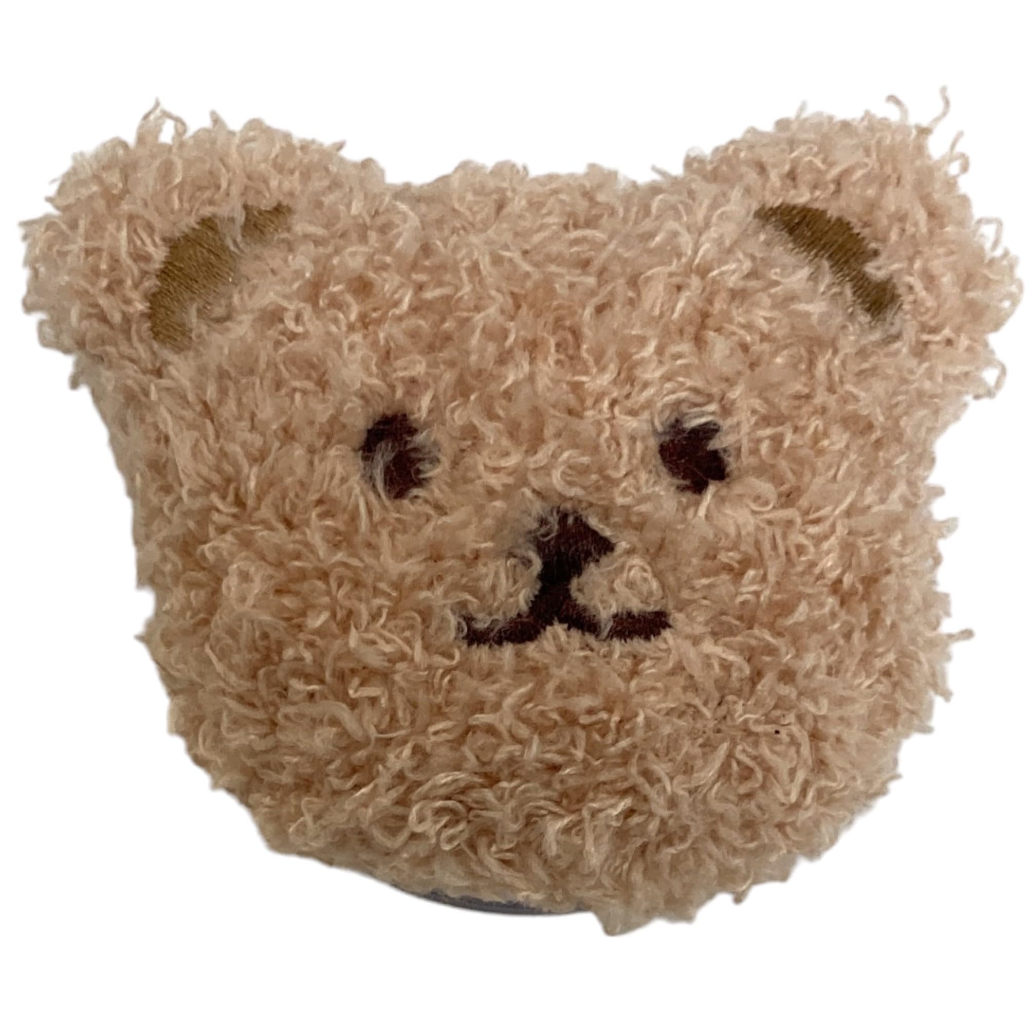 【送料無料】くま ぬいぐるみ 磁力吸着 マグネット 折りたたみスマホグリップ ソケッツ 韓国 スマホリ..