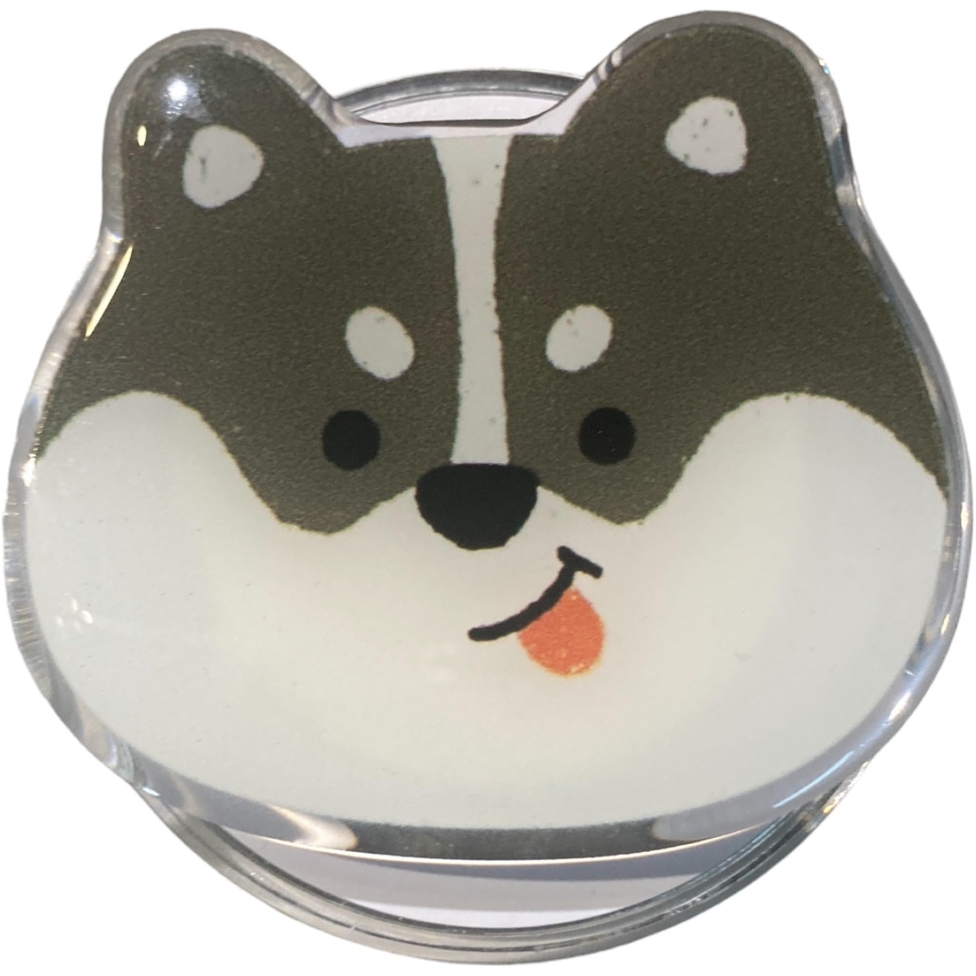 【送料無料】犬 わんこ ドッグ MagSafe用 折りたたみスマホグリップ ソケッツ 韓国 スマホリング リン..