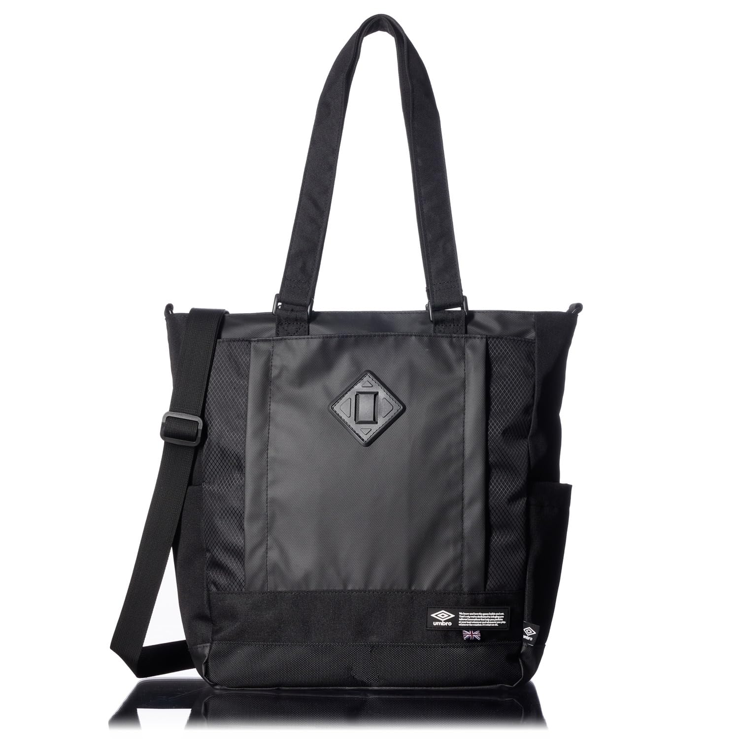 【送料無料】[アンブロ] 2WAY ショルダー トート 肩掛け 斜めがけ ショルダーベルト付きトートバッグ ..