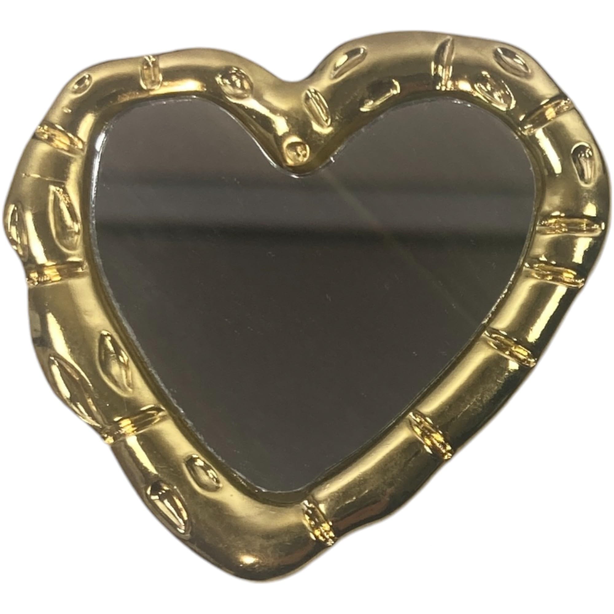 【送料無料】ハートフレーム ミラー 磁力吸着 マグネット 折りたたみスマホグリップ ソケッツ 韓国 スマホリング リング スタンド グリップトック バンカーリング スマホ 落下防止 携帯リング グリップ 金 黒 銀 鏡 かわい 色：ミラーゴールド・両面テープ、サイズ：FREE