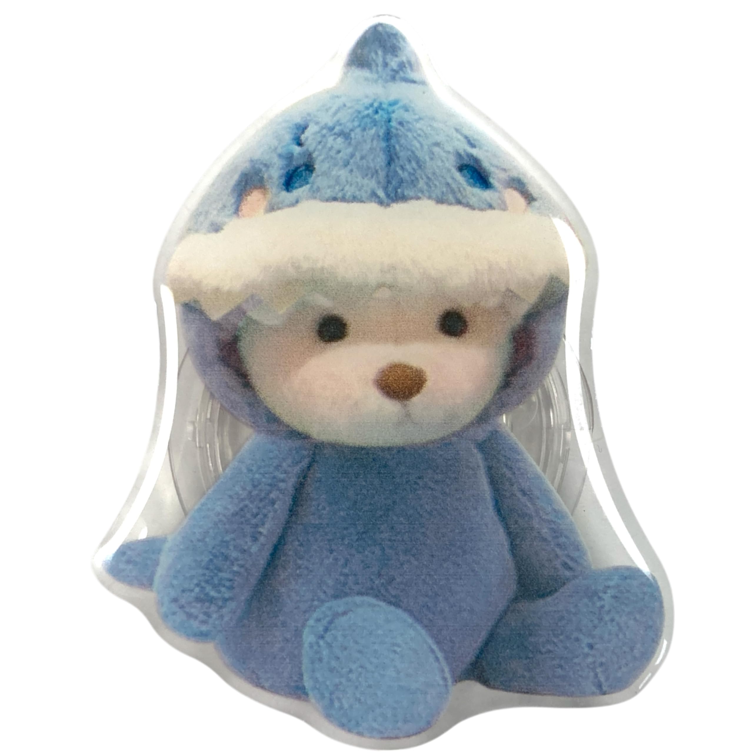 【送料無料】くま ベア ぬいぐるみ きぐるみ 両面テープ 粘着式 折りたたみスマホグリップ ソケッツ 韓..