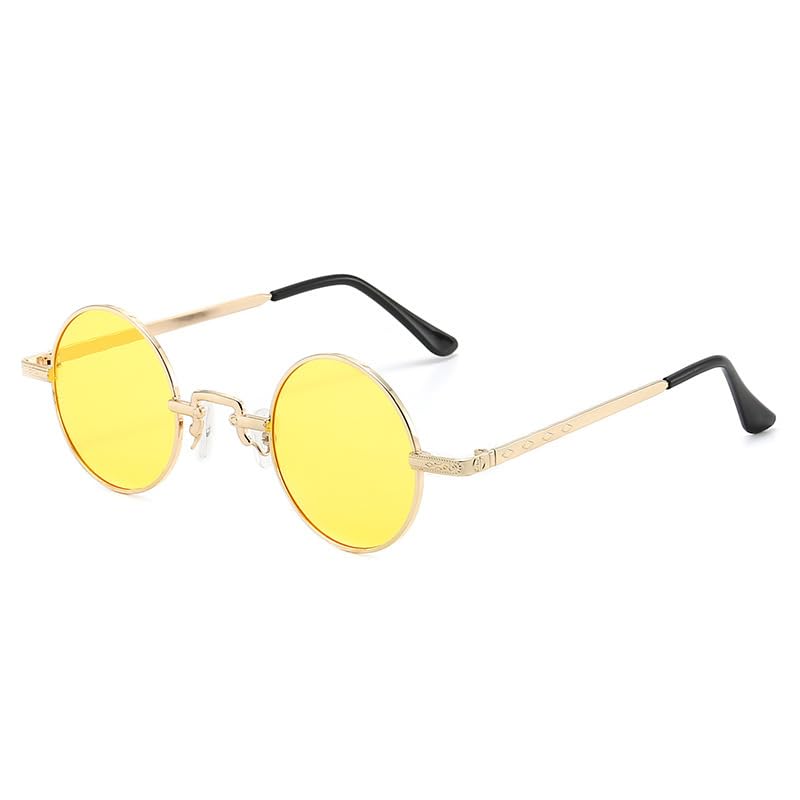 【送料無料】[カロカック] ラウンド 丸眼鏡 レトロ メタル 人気 センス おしゃれ ファッション ドライ..