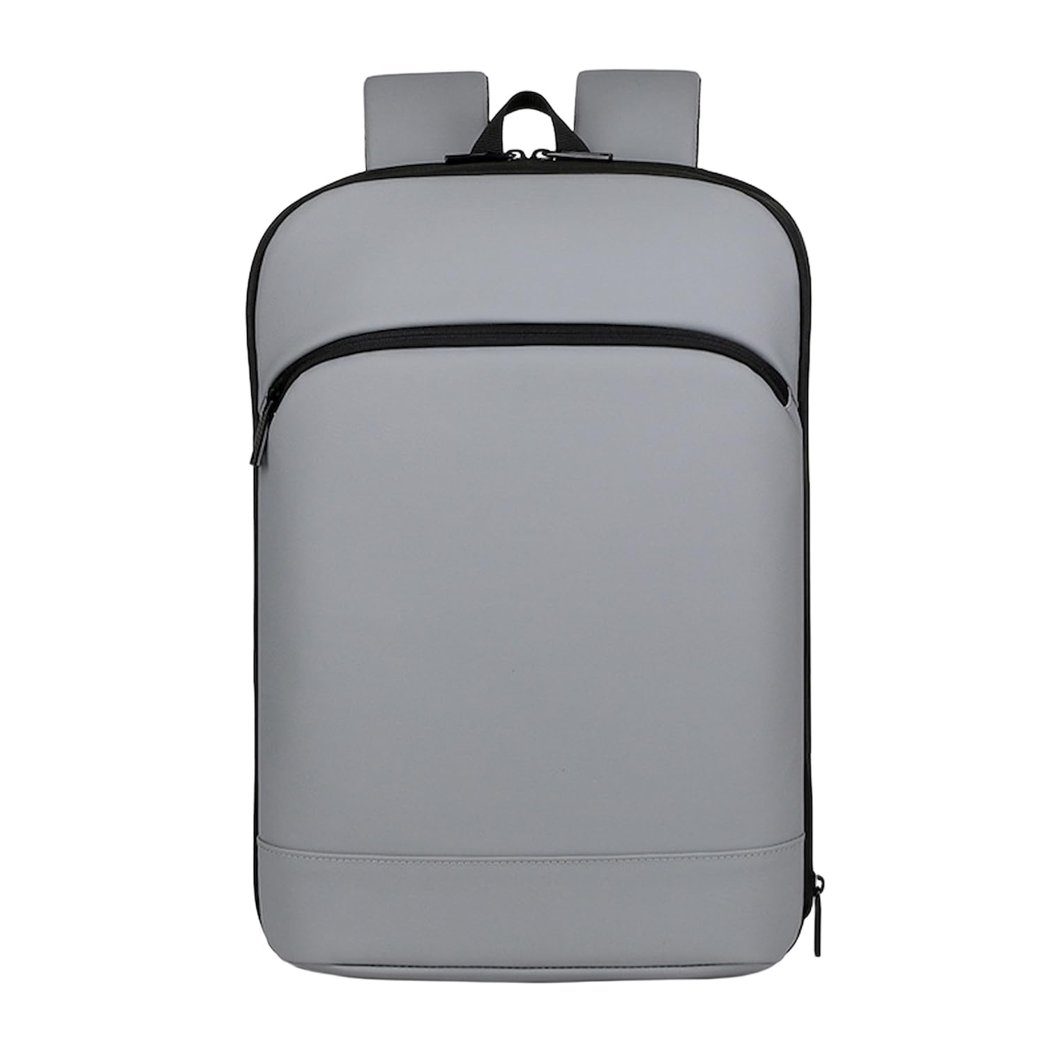 【送料無料】[Welltude] ビジネスリュック メンズ 薄型 拡張機能 バックパック A4収納 15.6インチPC 通勤 通学 ビジネス 撥水 色：ライトグレー、サイズ：30cm x 45cm 7cm