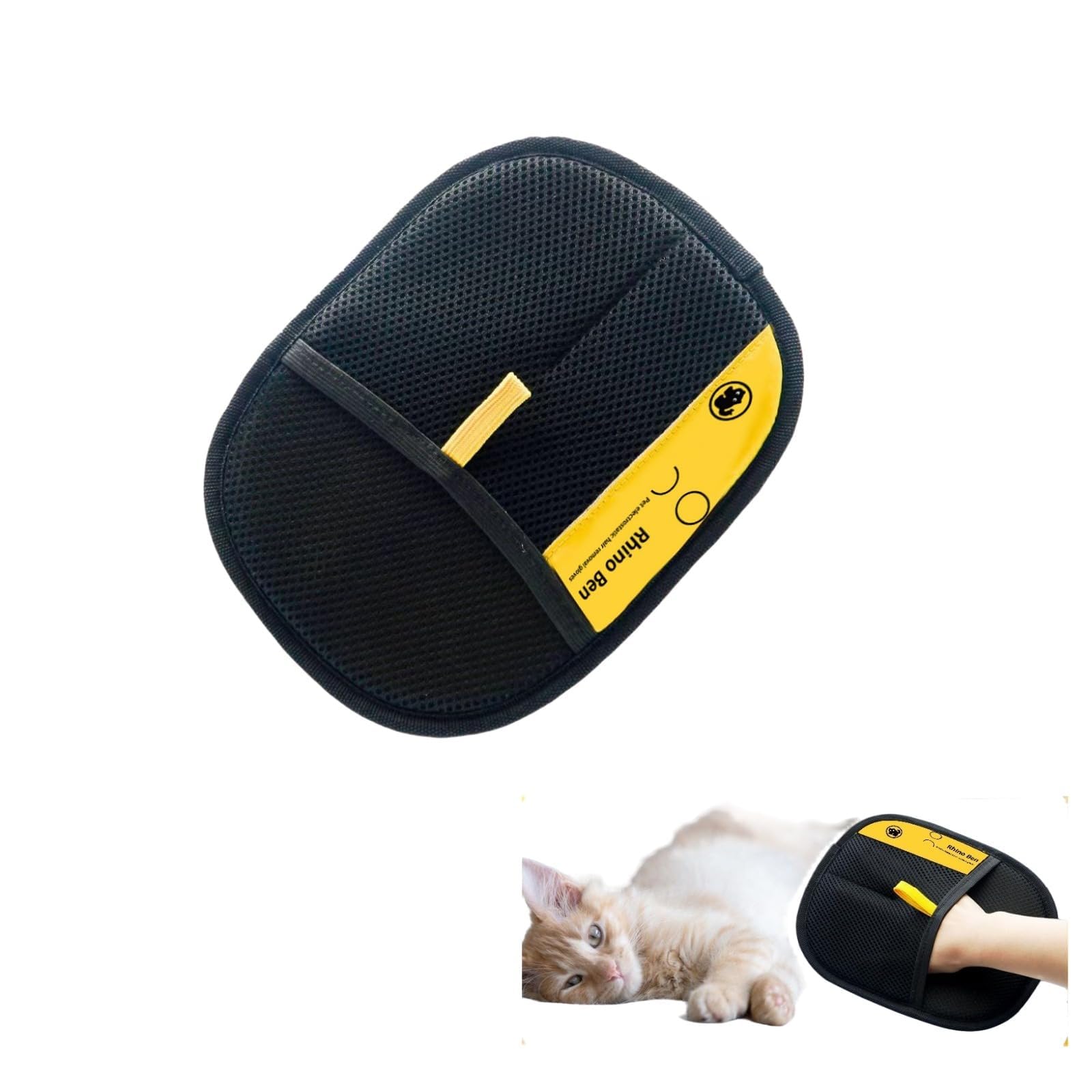 【送料無料】ペット ブラシ 手袋 猫の毛除去手袋 ペット用静電毛取り手袋 ツーウェイブラシ 除毛ブラシ..