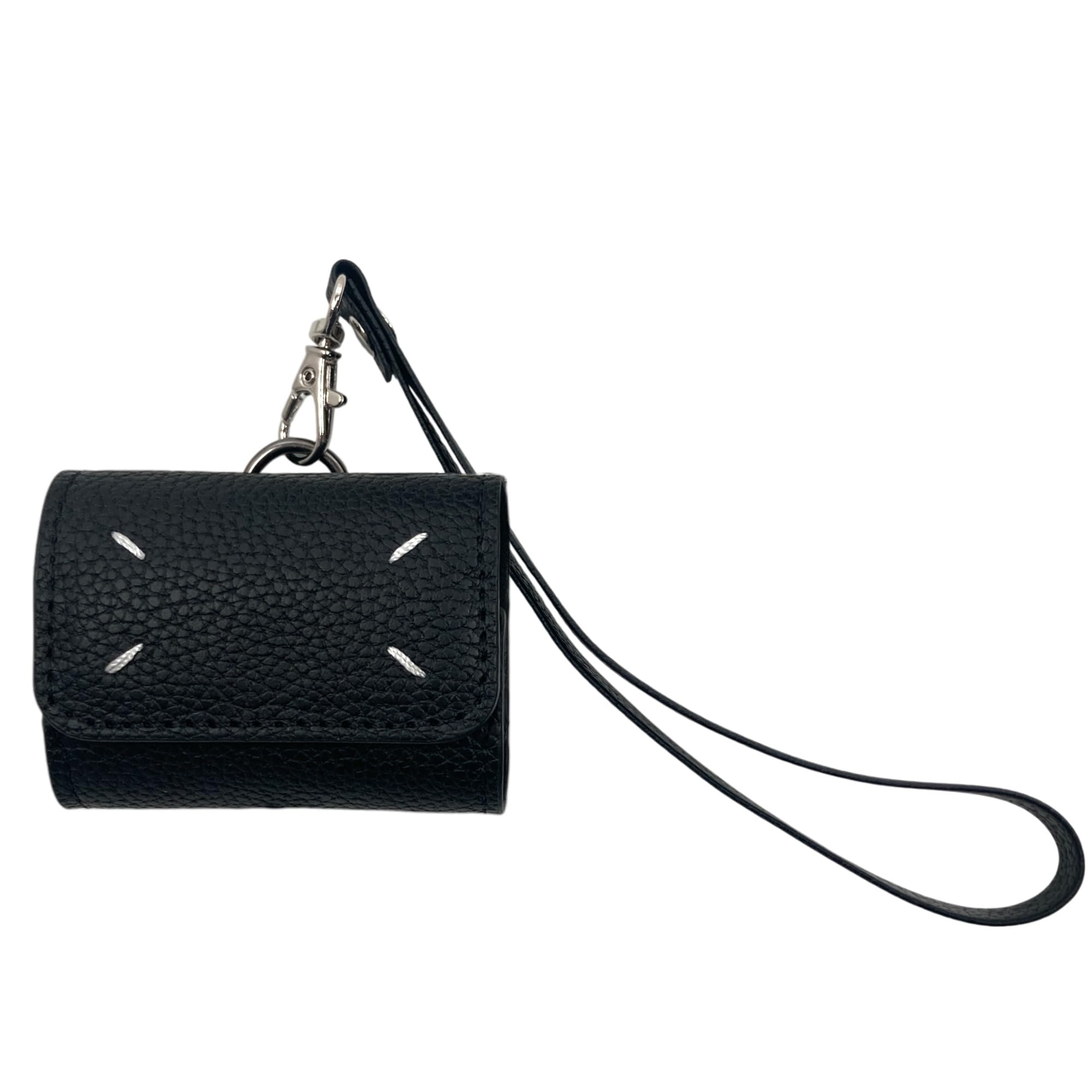 【送料無料】Airpods ケース メゾン 4ステッチ コーナーステッチ おしゃれ 韓国 Airpods pro2 ケース かわいい シンプル エアポッド エアポッズ プロ カバー 大人 イヤホンケース 女性 男性 お揃い 色：Airpods Pro2