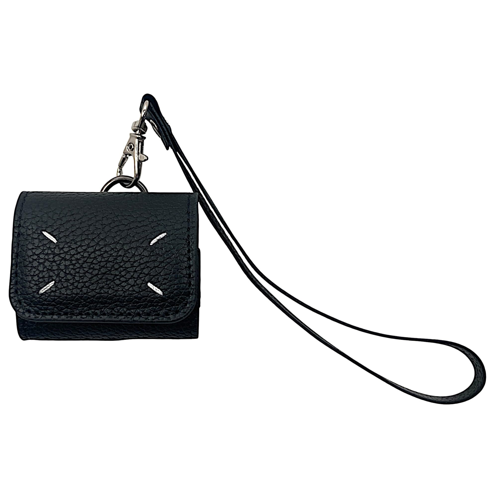 【送料無料】Airpods ケース メゾン 4ステッチ コーナーステッチ おしゃれ 韓国 Airpods pro2 ケース かわいい シンプル エアポッド エアポッズ プロ カバー 大人 イヤホンケース 女性 男性 お揃い 色：Airpods 4