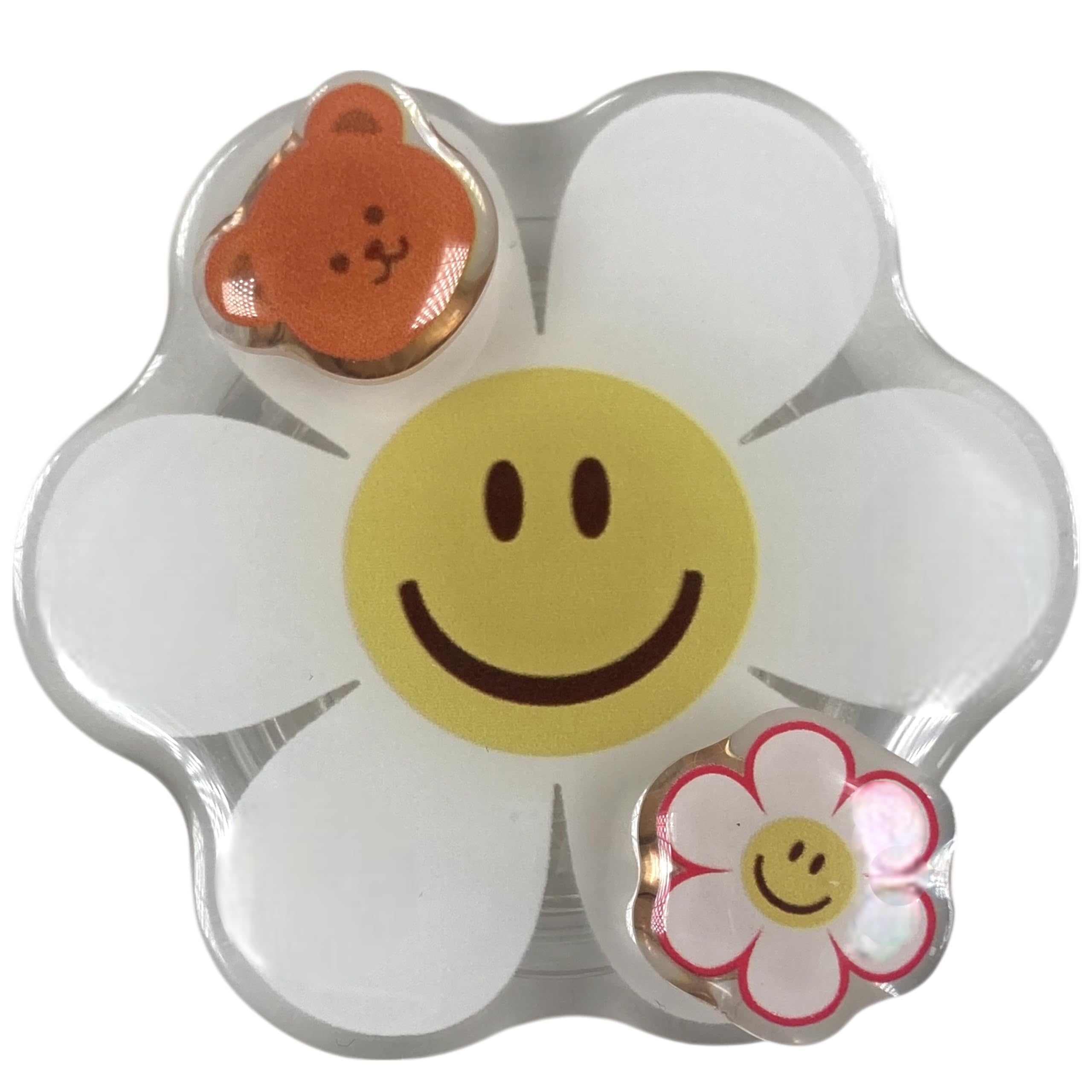 【送料無料】スピン スピナー 食べ物 キャラクター 磁力吸着 マグネット 折りたたみスマホグリップ ソ..