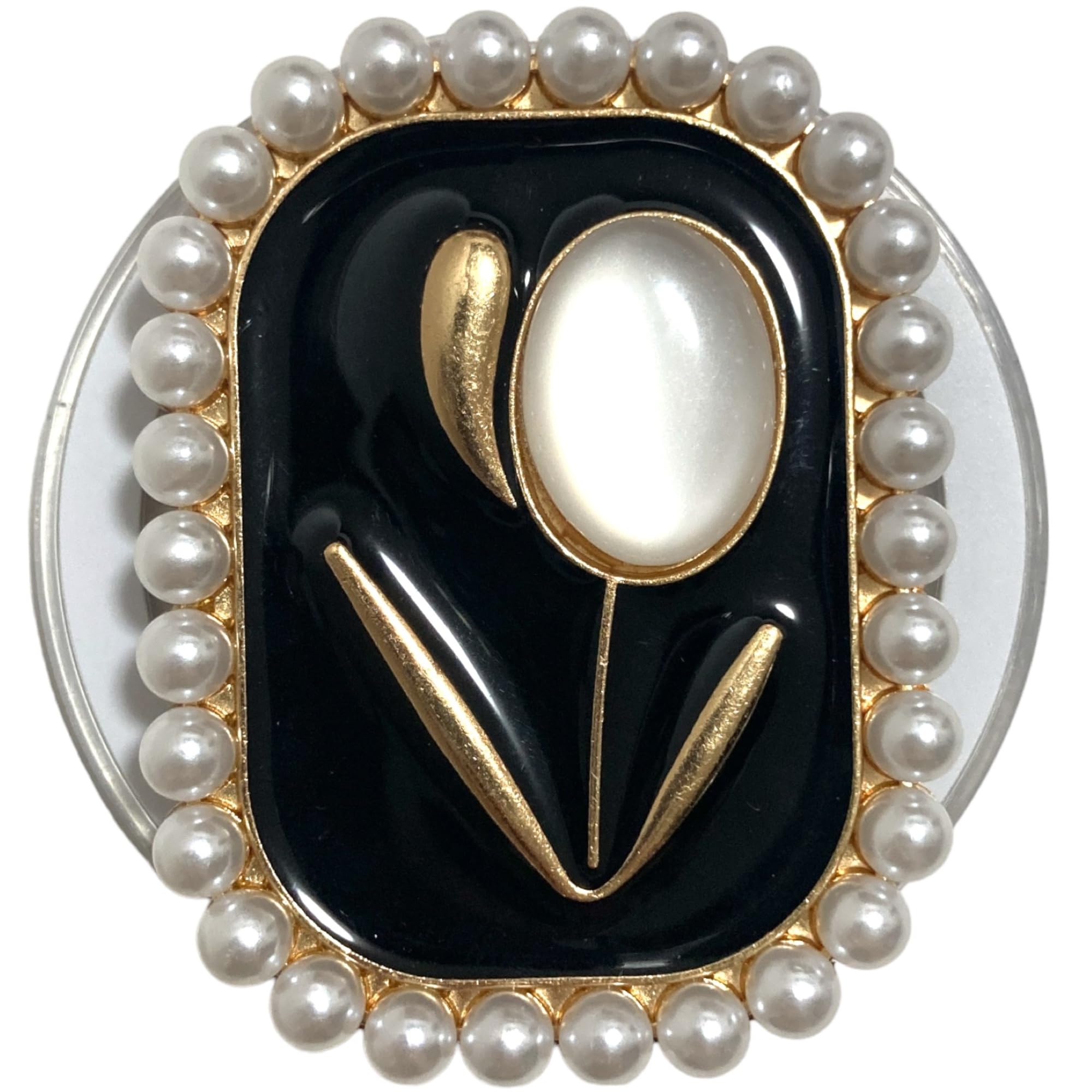 【送料無料】GrandslamEX 互換品 カメオ フラワー チューリップ パール 磁力吸着 マグネット 折りたた..