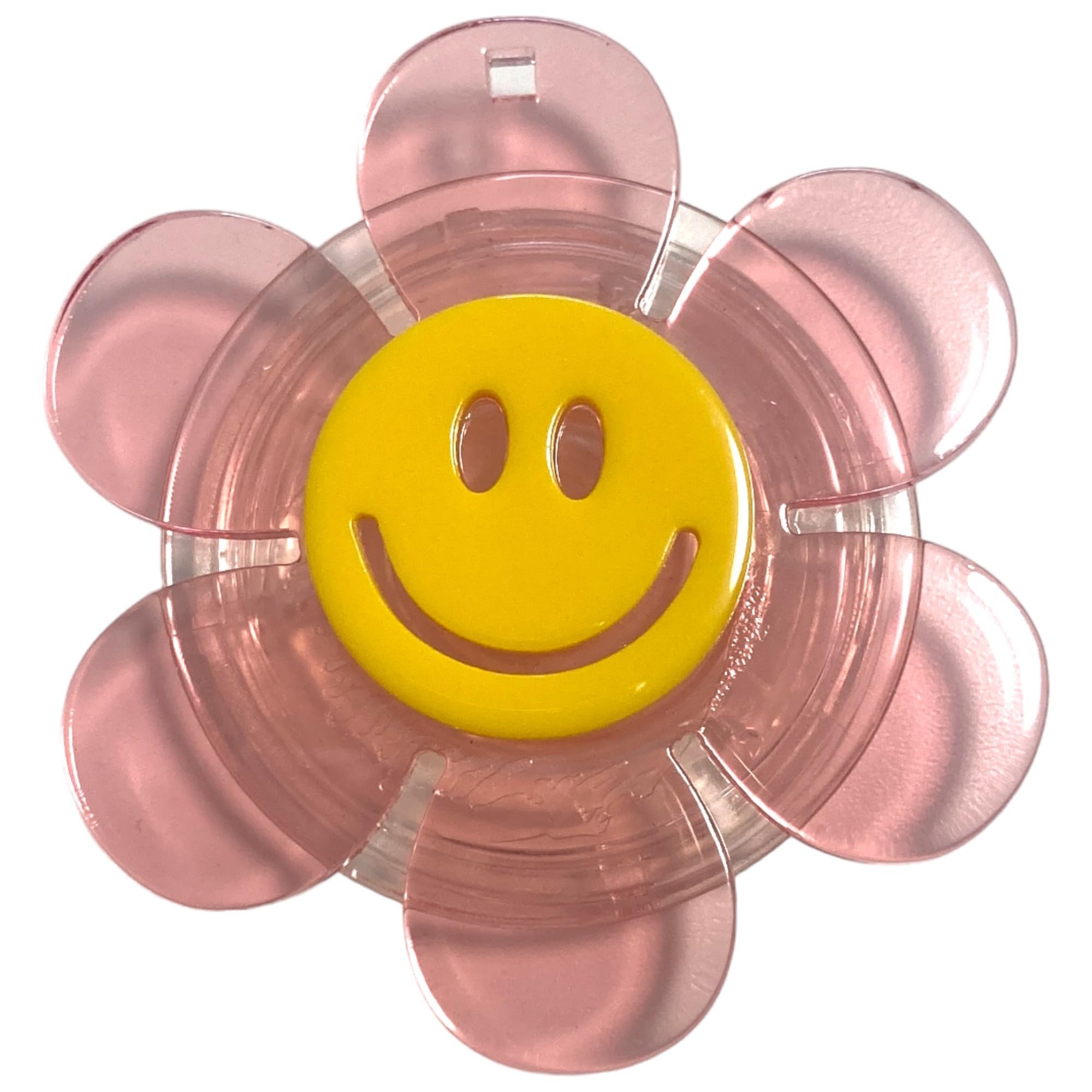 【送料無料】スマイルフラワー スマイリー ポップアップ スマホソケッツ スマホグリップ バンカーリン..