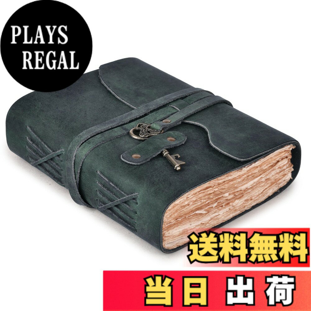 【送料無料】LEATHER VILLAGE 色：Turquoise、サイズ：6"X4"