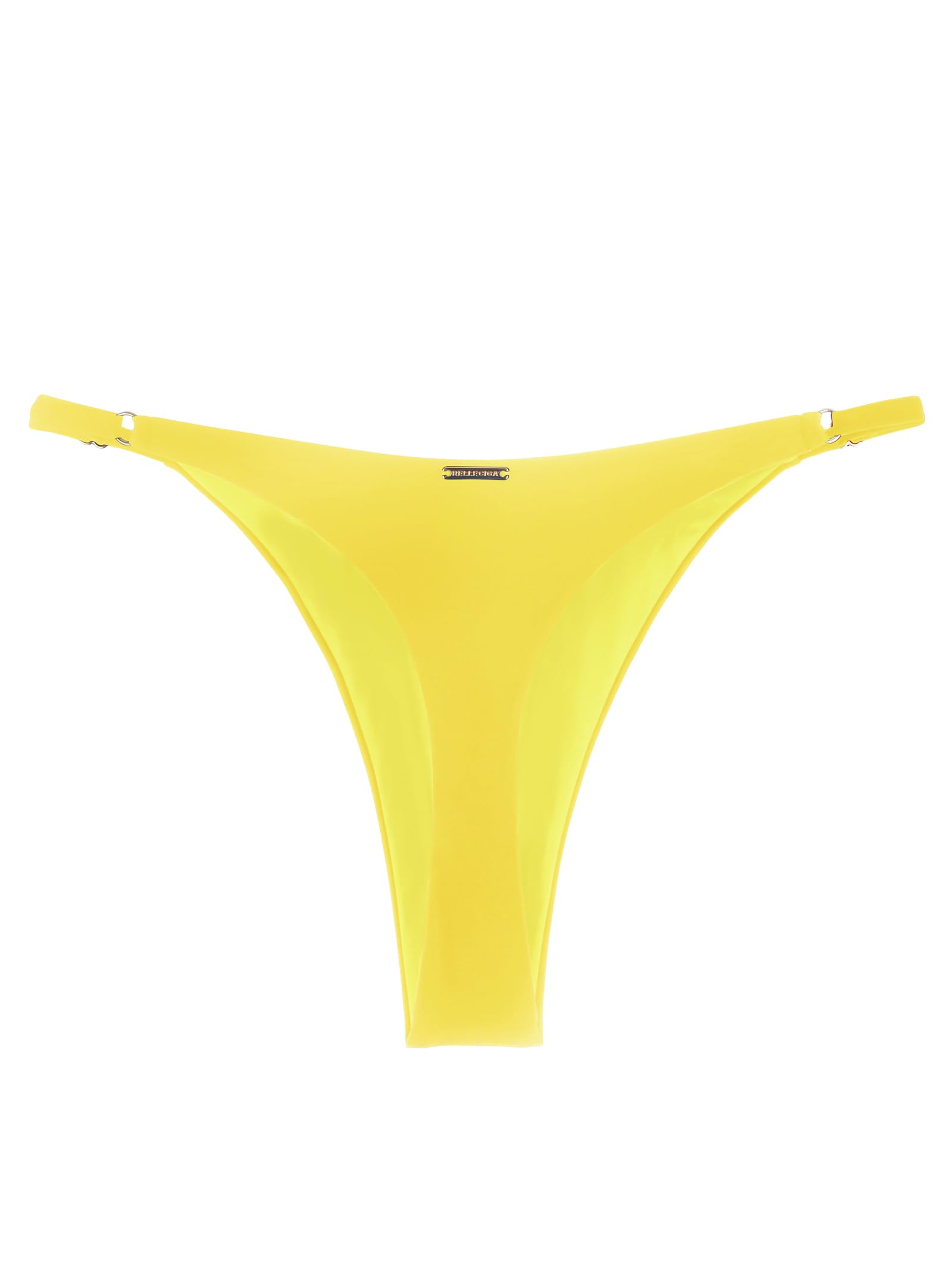 【送料無料】【RELLECIGA】レディース Tバックハイカット ビキニボトム ビキニショーツ 水泳スイムショーツパンツ セクシー 水着単品 色：イエロー、サイズ：M Regular