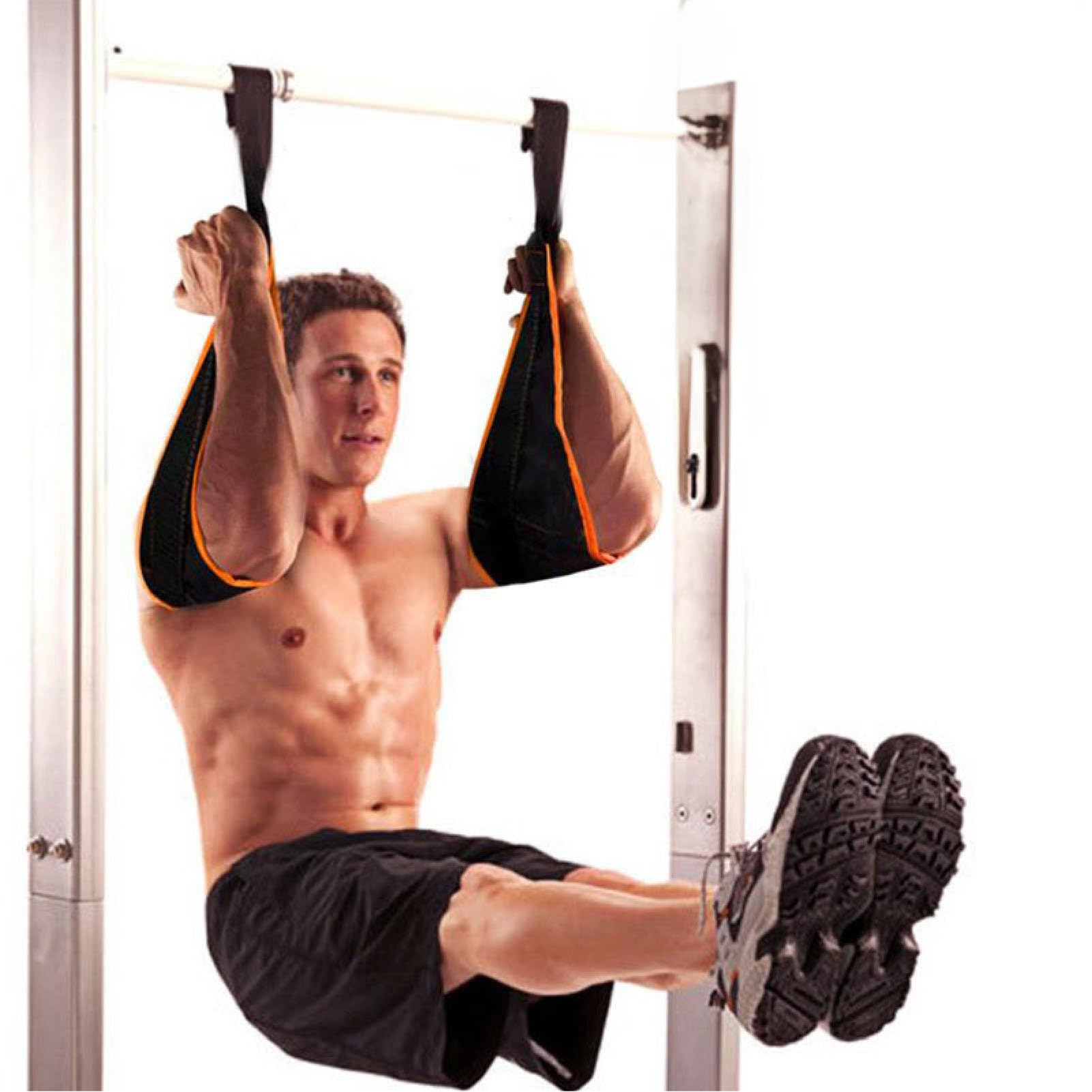 【送料無料】CAWKAY アブストラップ 腹筋 トレーニング 器具 筋トレ ぶら下がり ワークアウト 割れた腹..