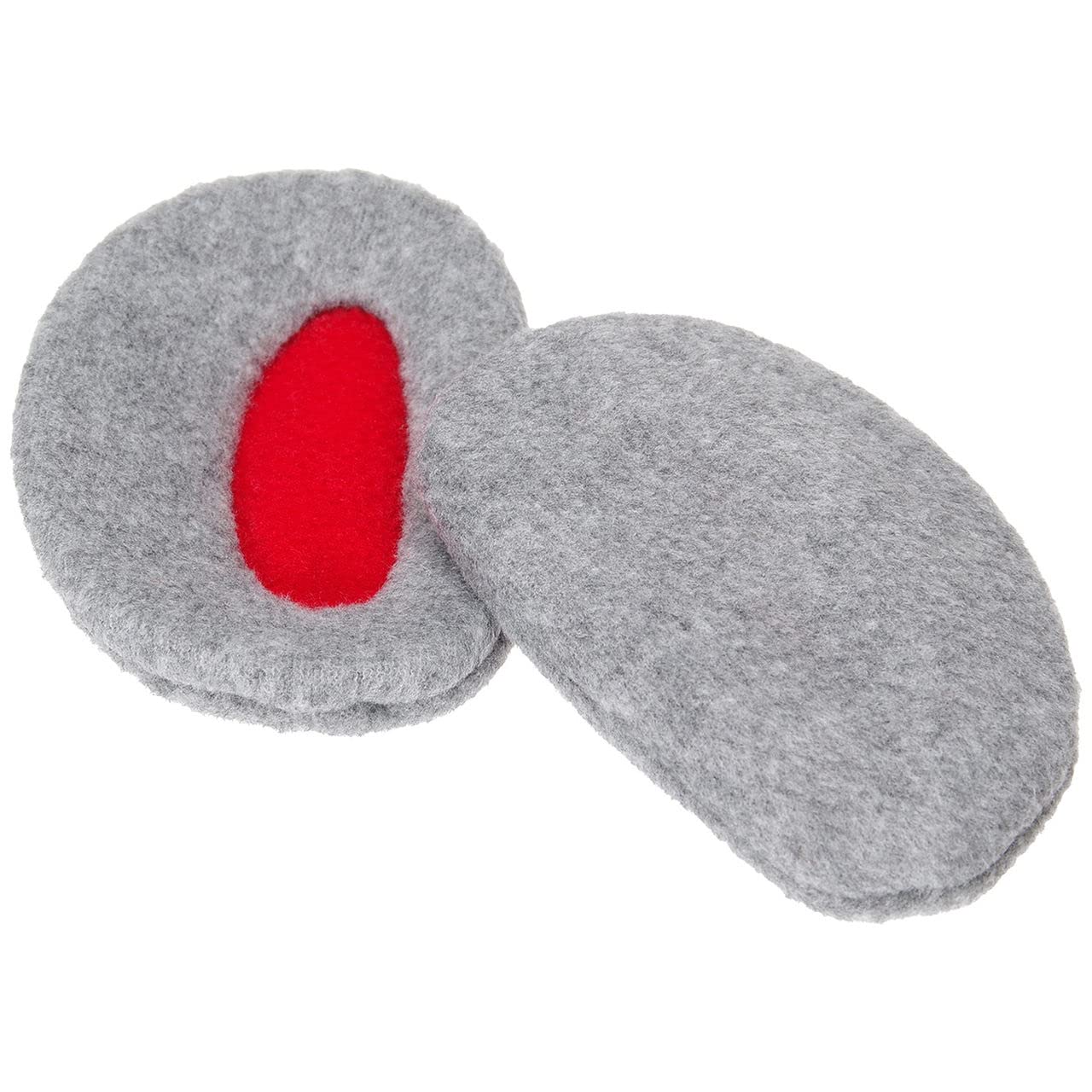 【送料無料】GoodsLand 【 目立ちにくい 】イヤーマフラー カバー ウォーマー 耳あて フリース 防寒 GD-ERCV-FRS 色：ライトグレー