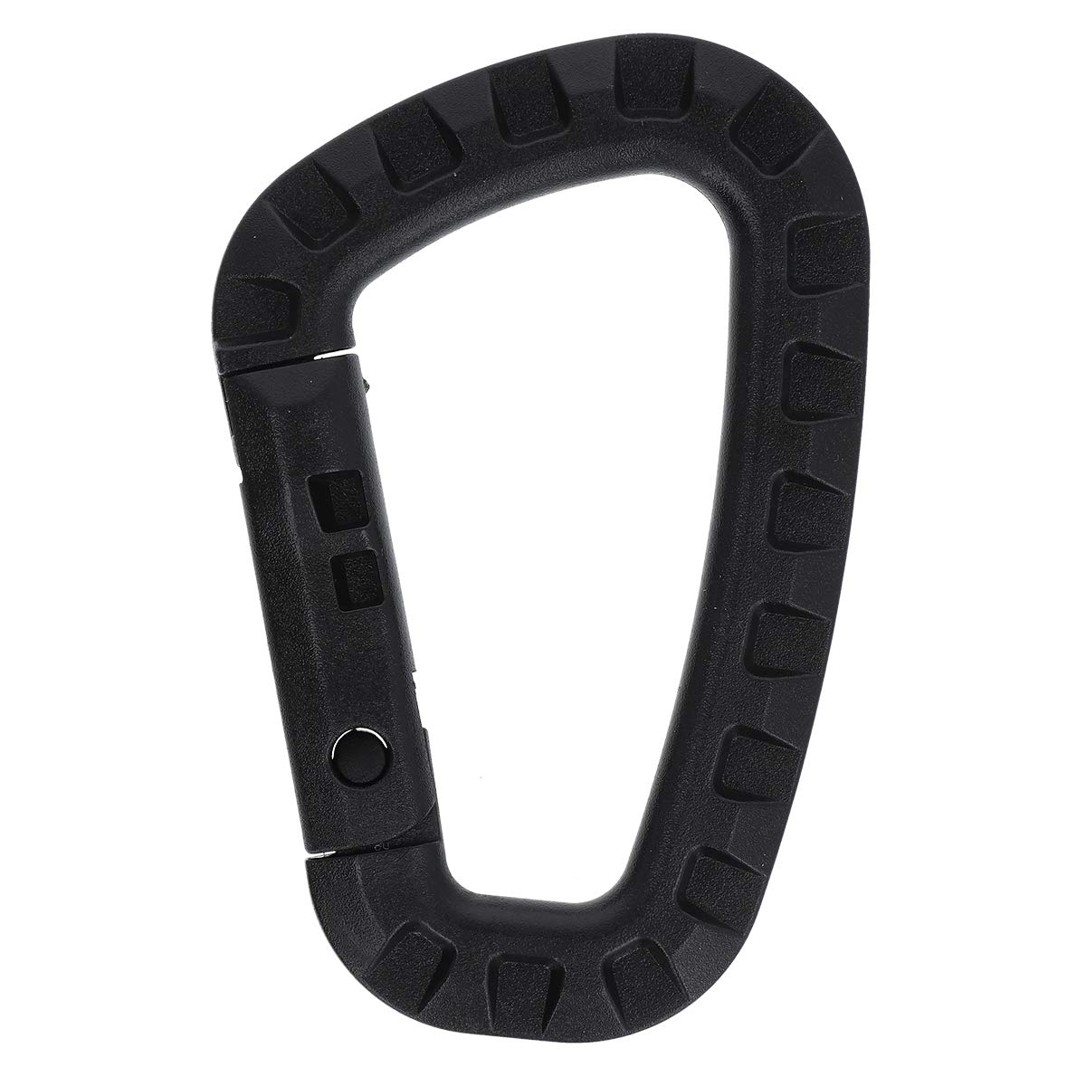 【送料無料】タカミヤ(TAKAMIYA) プラスチックミリタリーカラビナ 色：ブラック