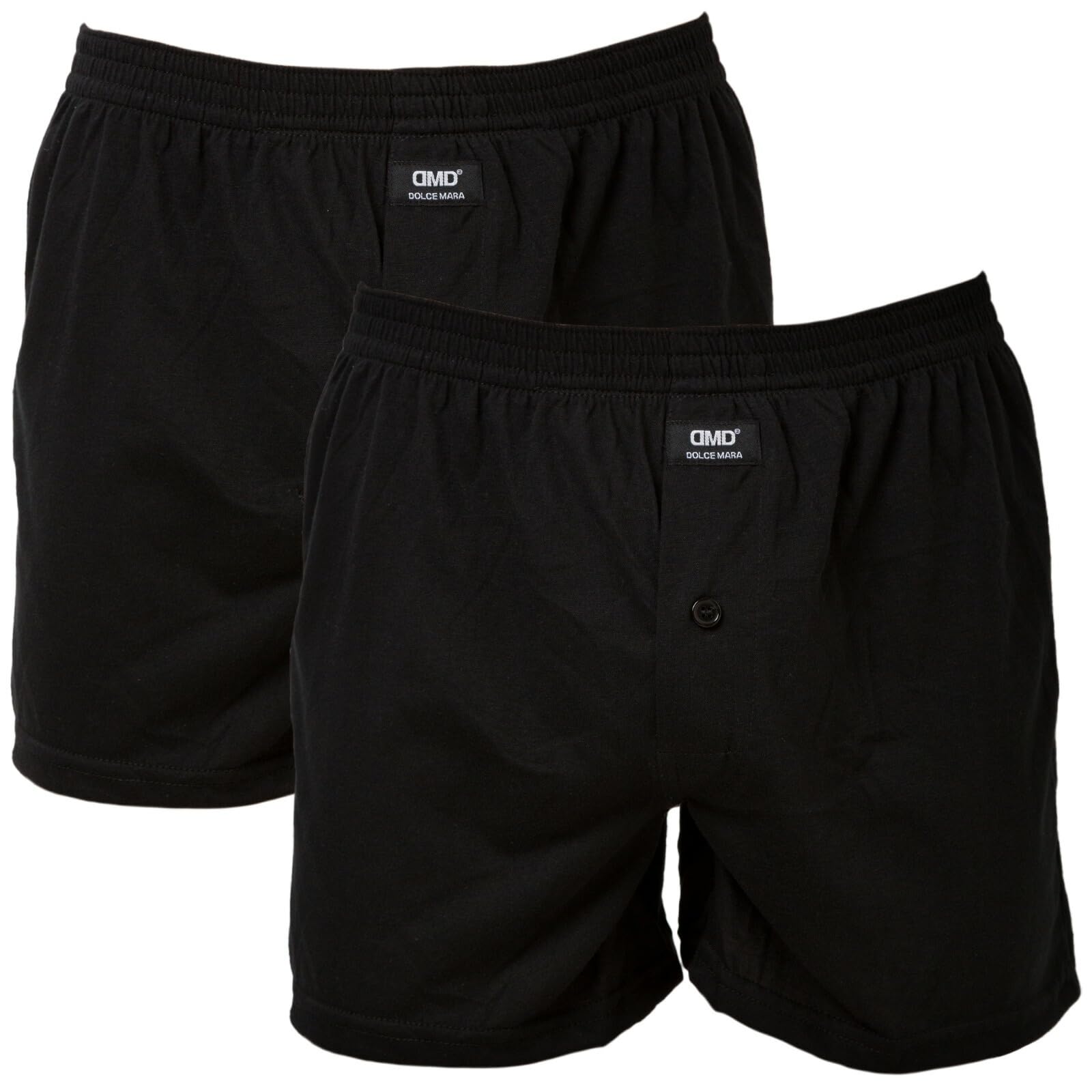 【送料無料】[Ys factory] ニットトランクス メンズ ちょい漏れ 対策 1枚 2枚セット 前開き 消臭 無地 日本製 防水布 吸汗速乾 通気性 シニア 介護 M L LL 3L 4L 大きいサイズ 紳士 下着 色：ブラック2枚セット、サイズ：3L