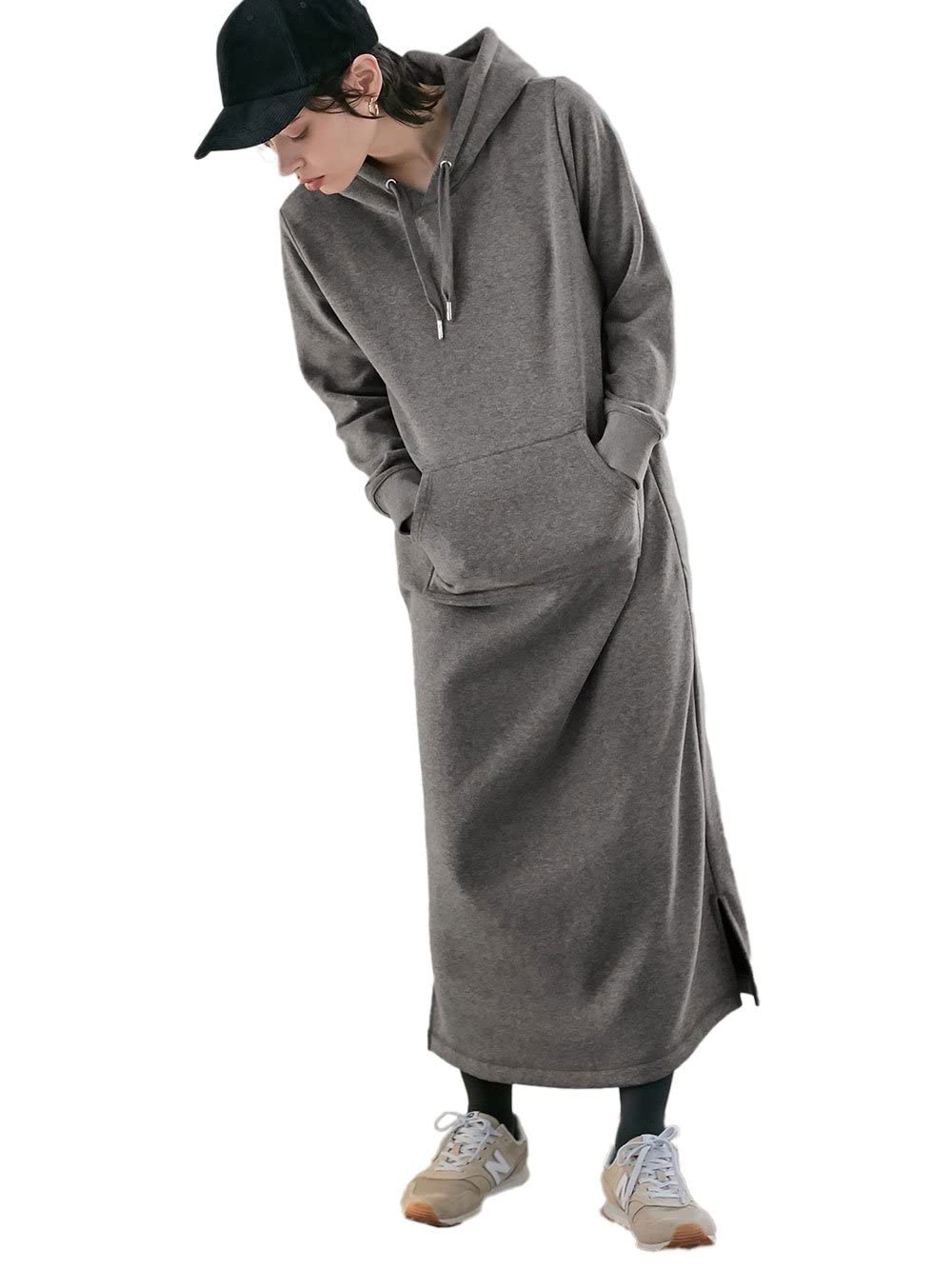 【送料無料】[ANGELIEBE エンジェリーベ] マタニティ 授乳服 ワンピース 極暖 裏起毛 裏シャギー あっ..