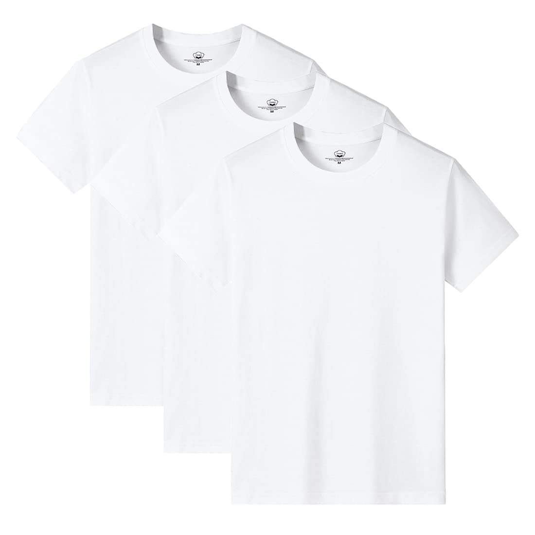 【送料無料】[AYISTELU] Tシャツ メンズ 半袖 3枚組 5枚組 綿100% 大きい サイズ クルーネック インナ..