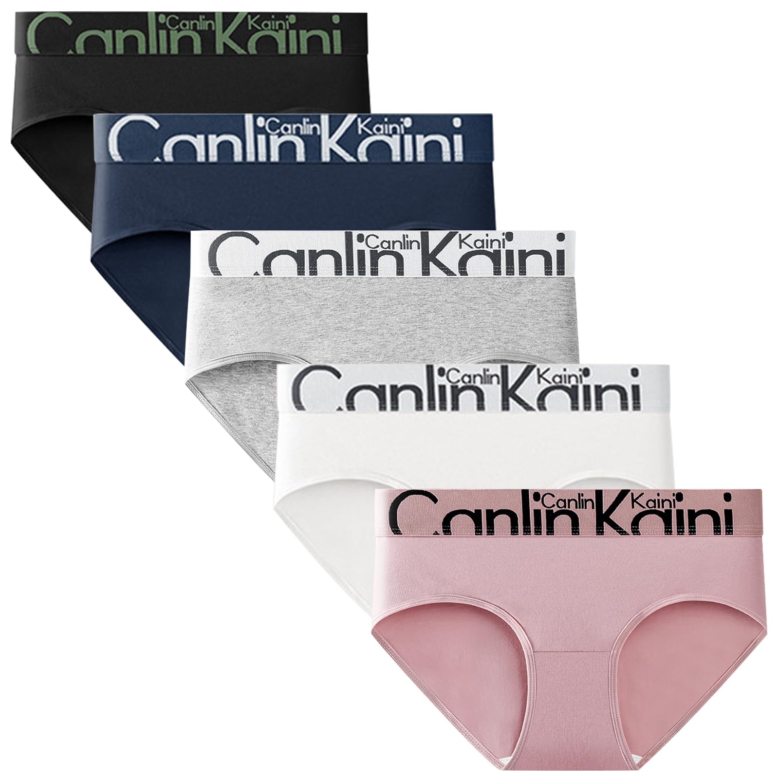 【送料無料】[Pink Play] ショーツレディース パンツ 純綿ショーツ レディース下着 高通気性 高伸縮性 ランジェリー コットン 女性用 ショーツ(5枚セット 色：18#A組【5色セット】、サイズ：M