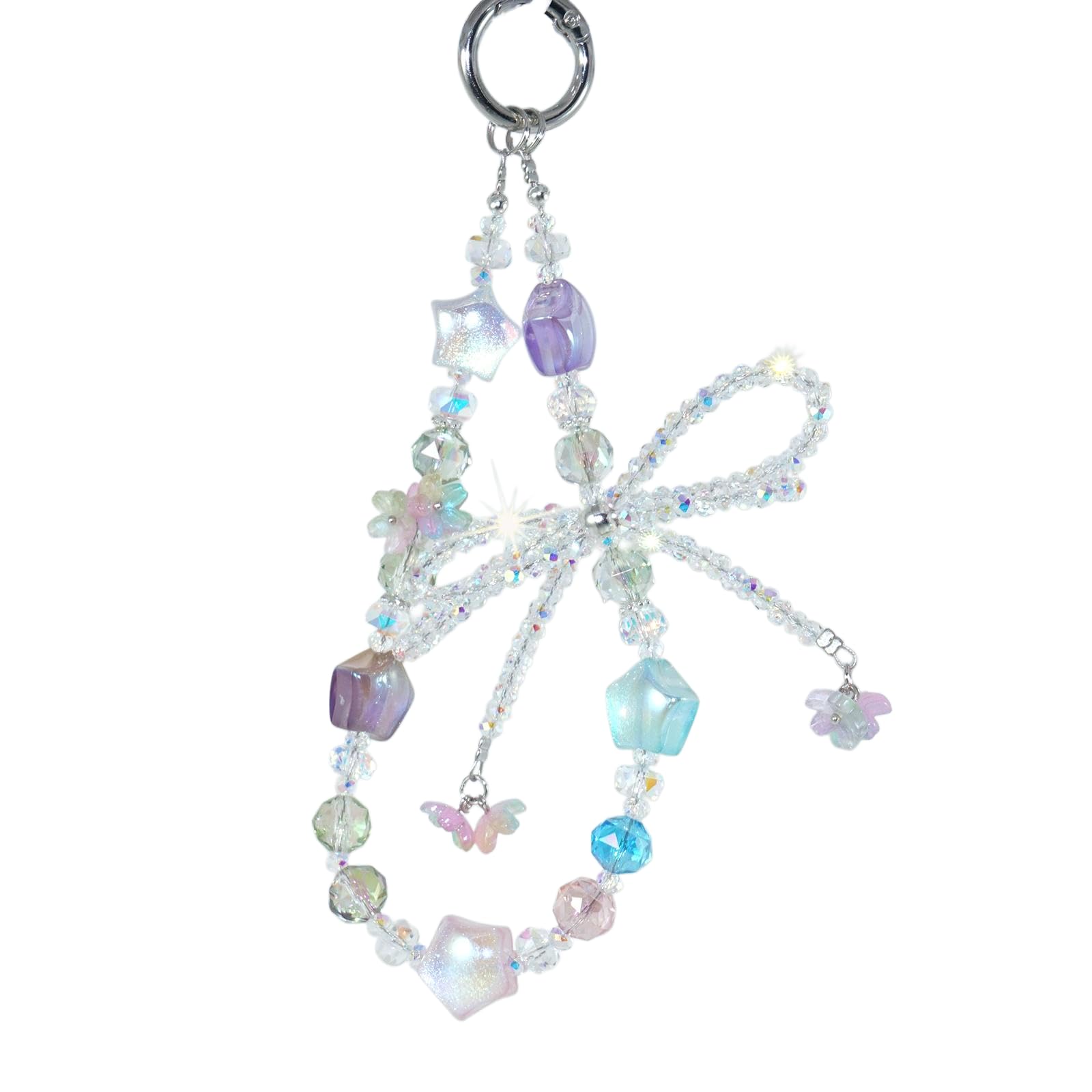 【送料無料】[CSILOVEE] スマホストラップ 手首 ハンドストラップ キラキララインストーン ビーズ 可愛..