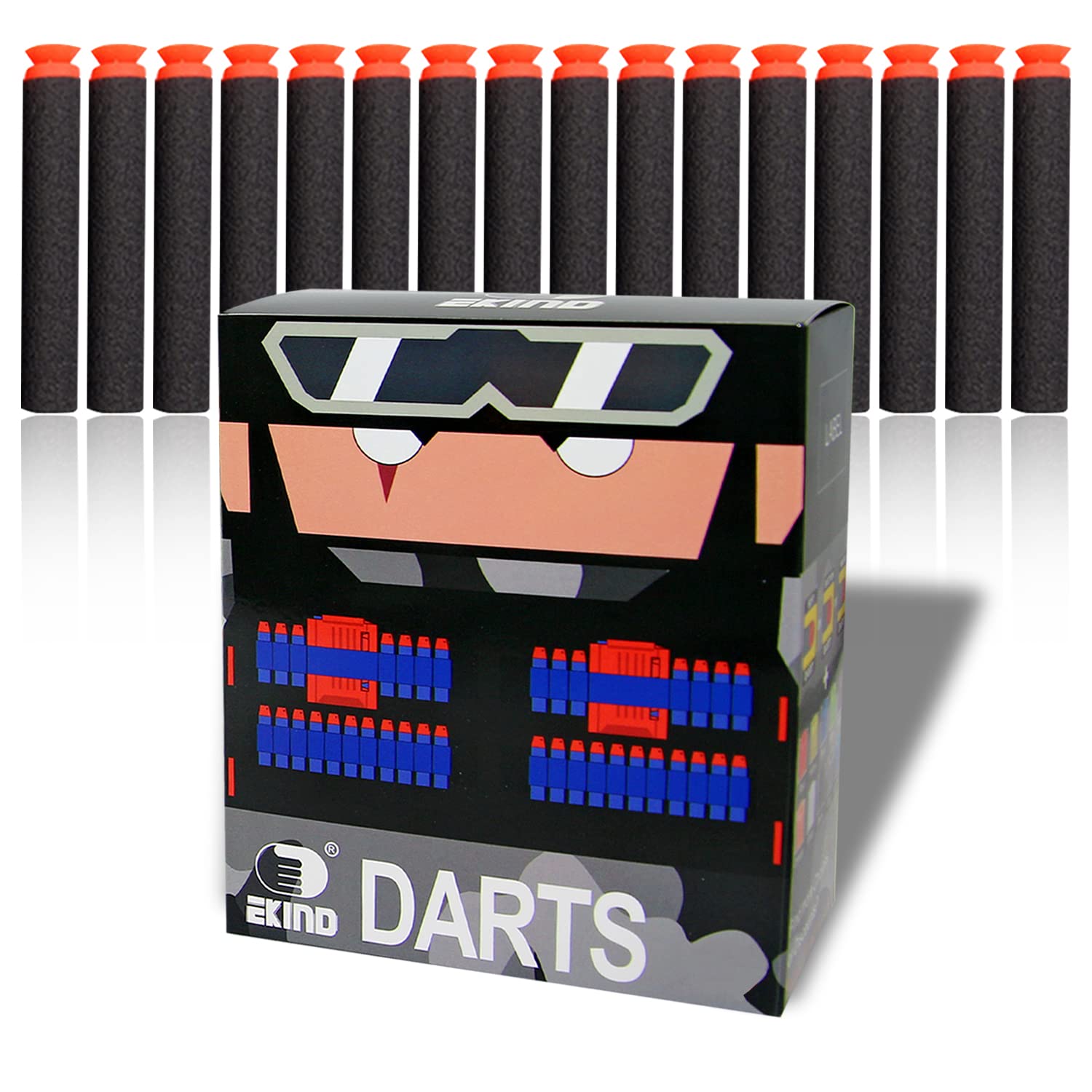 【送料無料】(イーカインド) EKIND ダーツ リフィルフォーム 7.2cm 100本 新デザイン TPR樹脂 ソフトな..