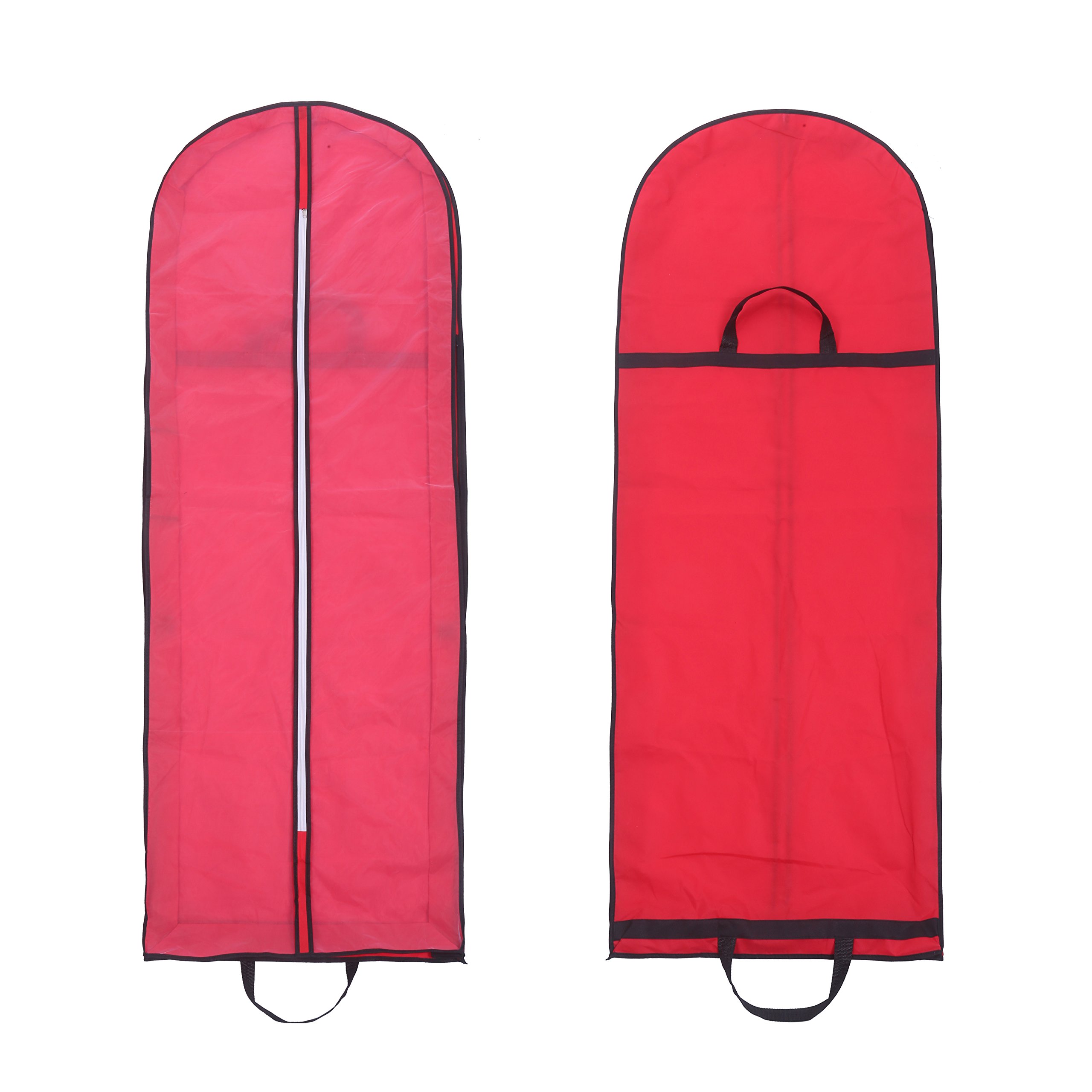 【送料無料】naissant 【2個セット】選べる カラー 洋服カバー ウエディング ドレスカバー 不織布 通気性 持ち運び 洋服 保管 コートカバー 埃よけ ...