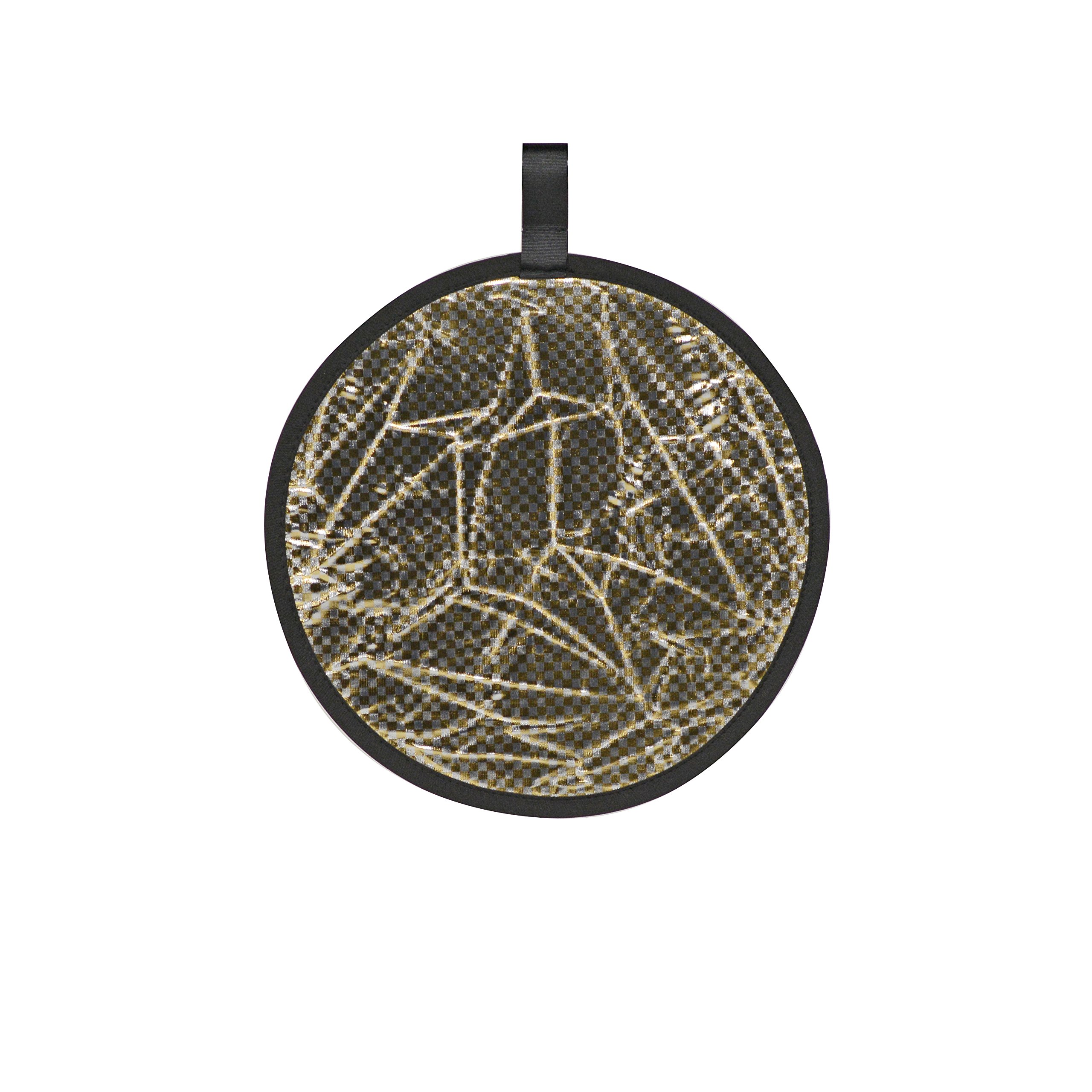 【送料無料】Kenko レフ板 Rレフ 折りたたみ可能 収納ケース付属 色:金銀市松/白、サイズ:31cm