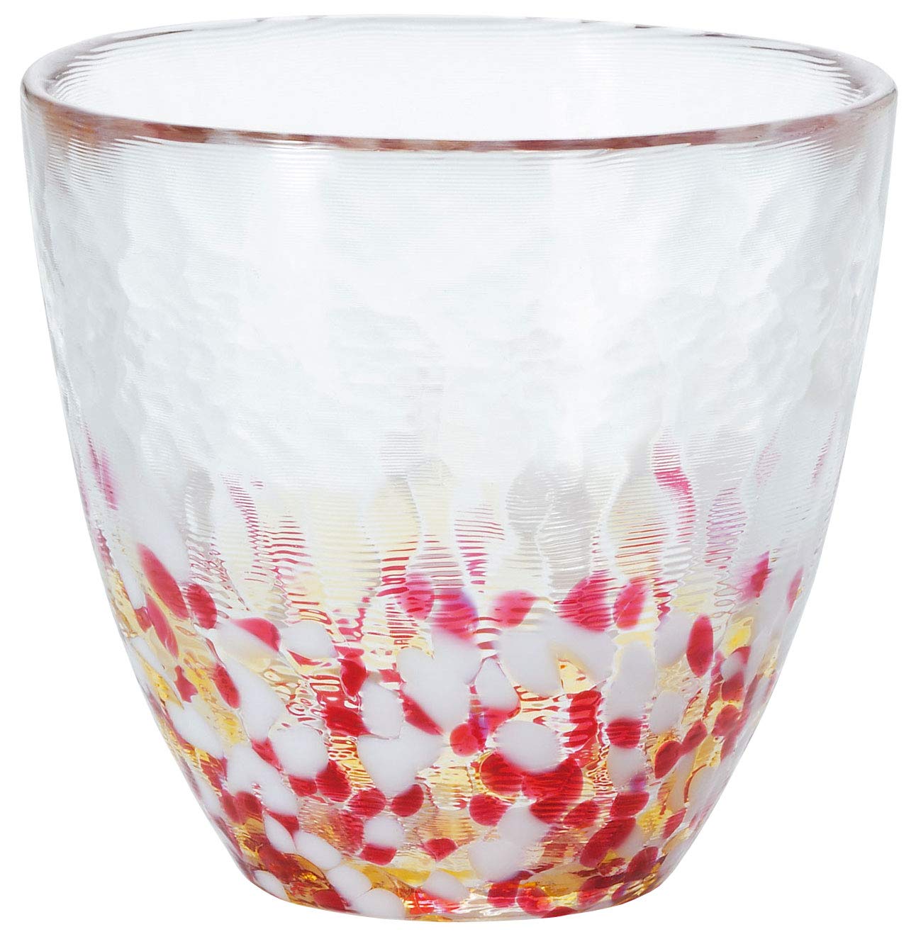 【送料無料】アデリア(ADERIA) 津軽びいどろ りんご 日本製 化粧箱入 おしゃれ シリーズ 色：03_あかり..