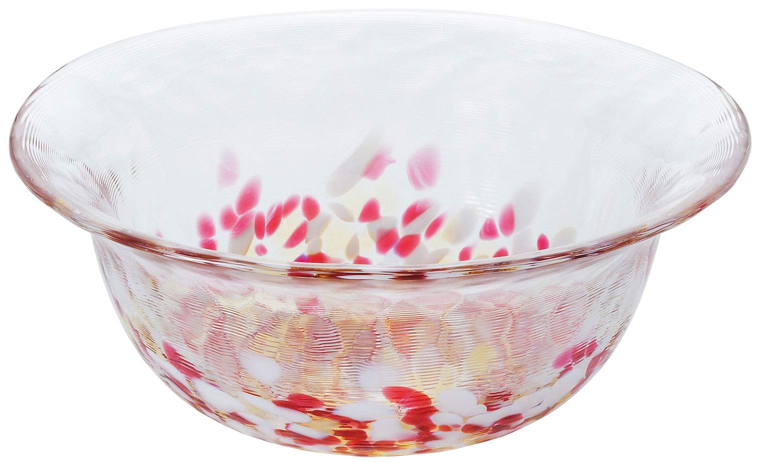 【送料無料】アデリア(ADERIA) 津軽びいどろ サラダボウル あかりんごボール 日本製 食器 ボール 皿 お..