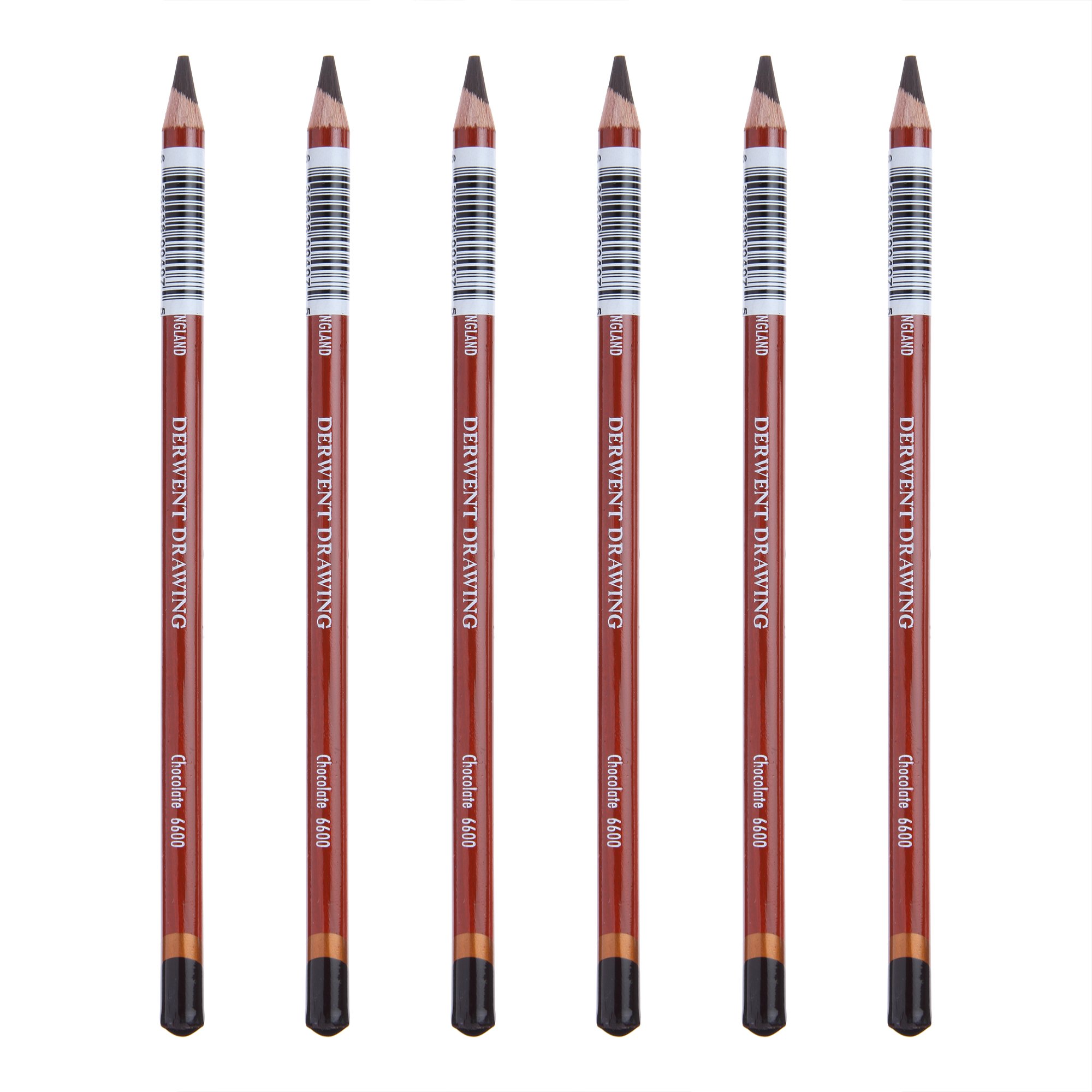 【送料無料】ダーウェント 色鉛筆 ドローイングペンシル 色：チョコレート